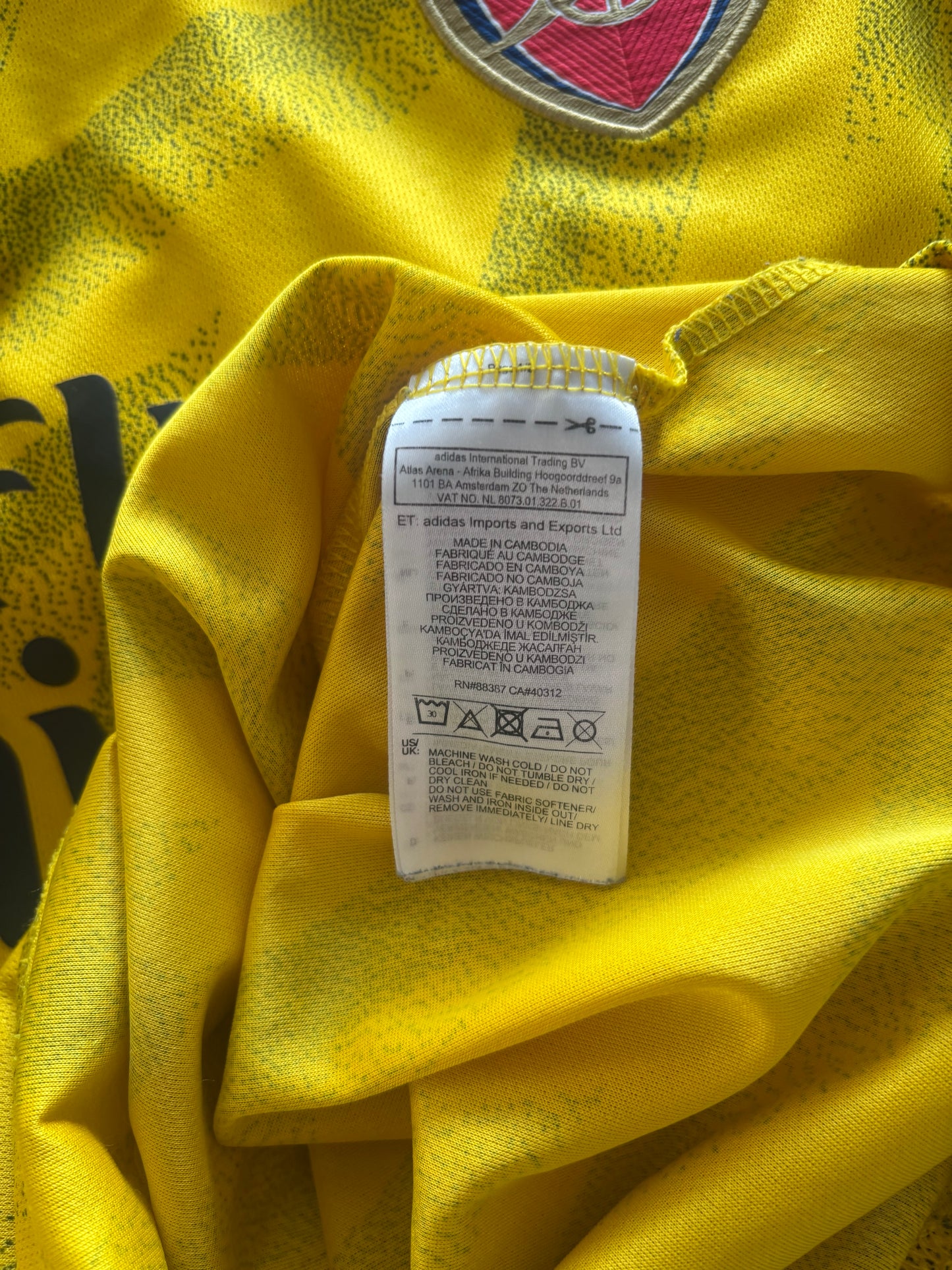 Arsenal Away Shirt 2019/20 (L)