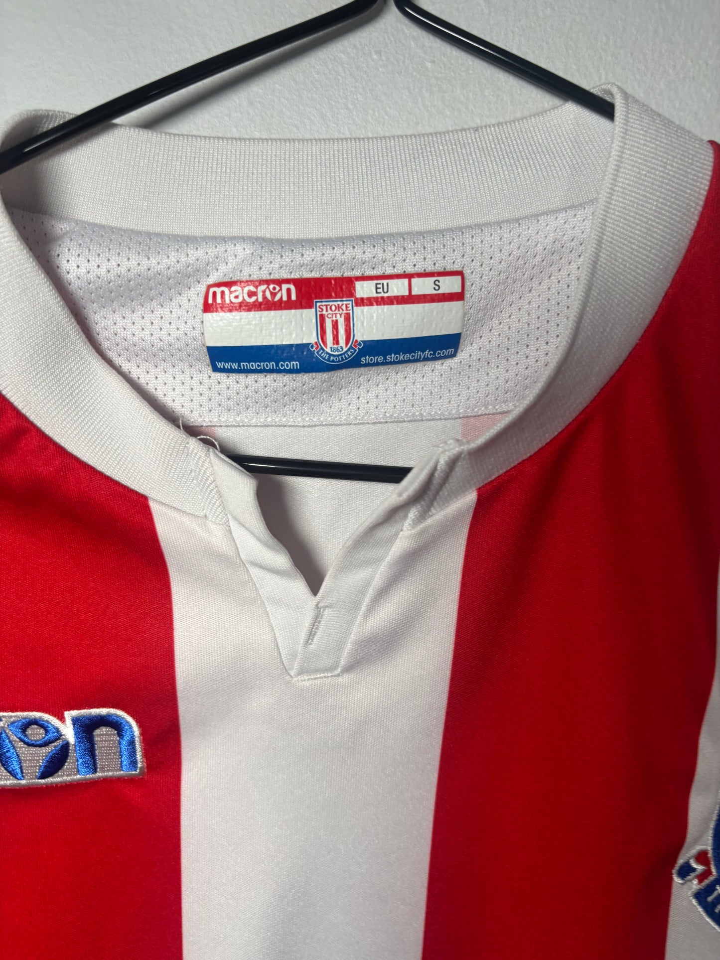 Stoke City Home Shirt 2018/19 Long Sleeve (S)