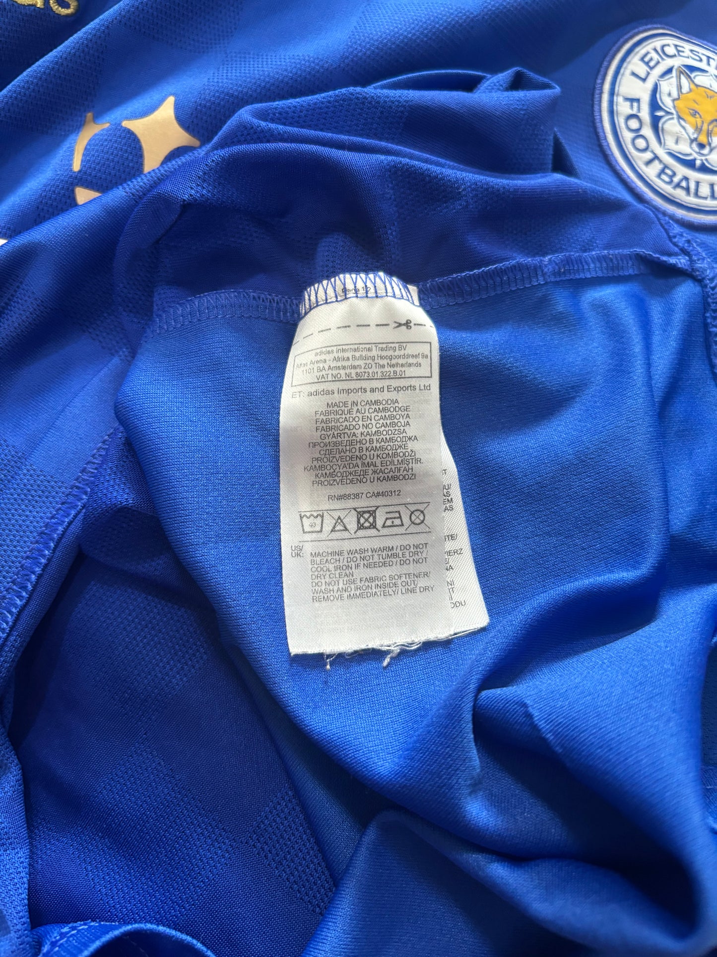 Leicester City Home Shirt 2019/20 (XXL)