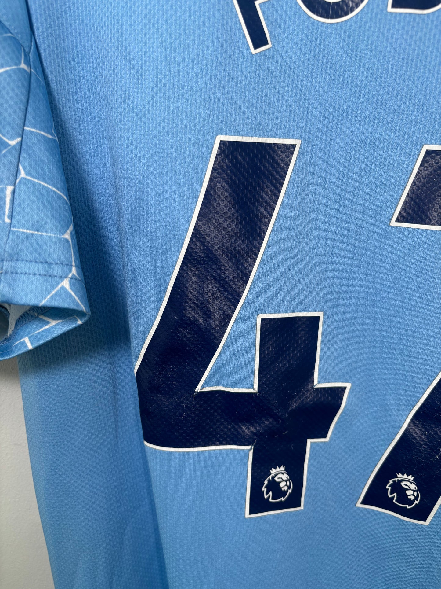 Manchester City Home Shirt 2020/21 Phil Foden (L)