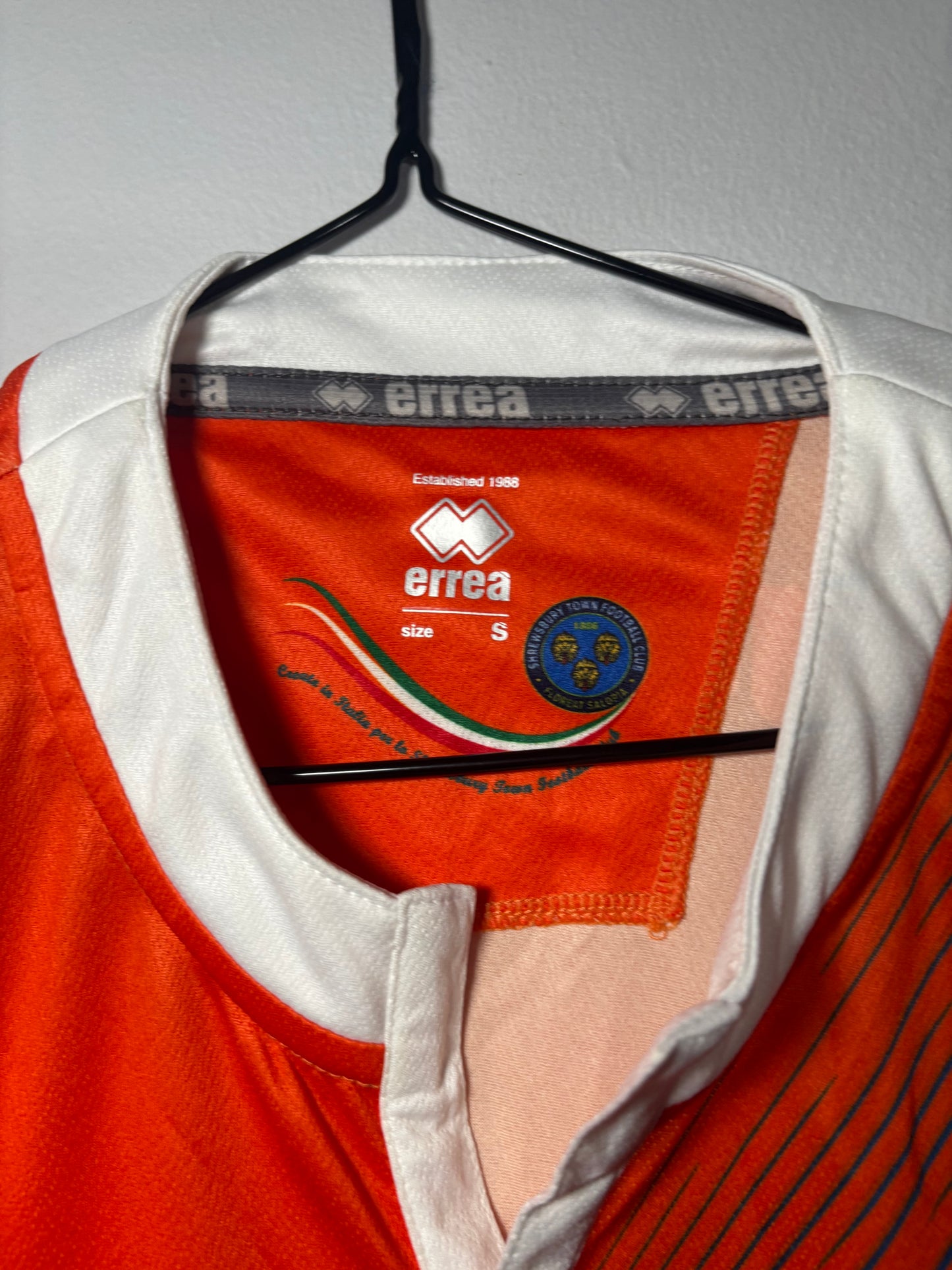 Shrewsbury Town Away Shirt 2018/19 Squad Signed (S)