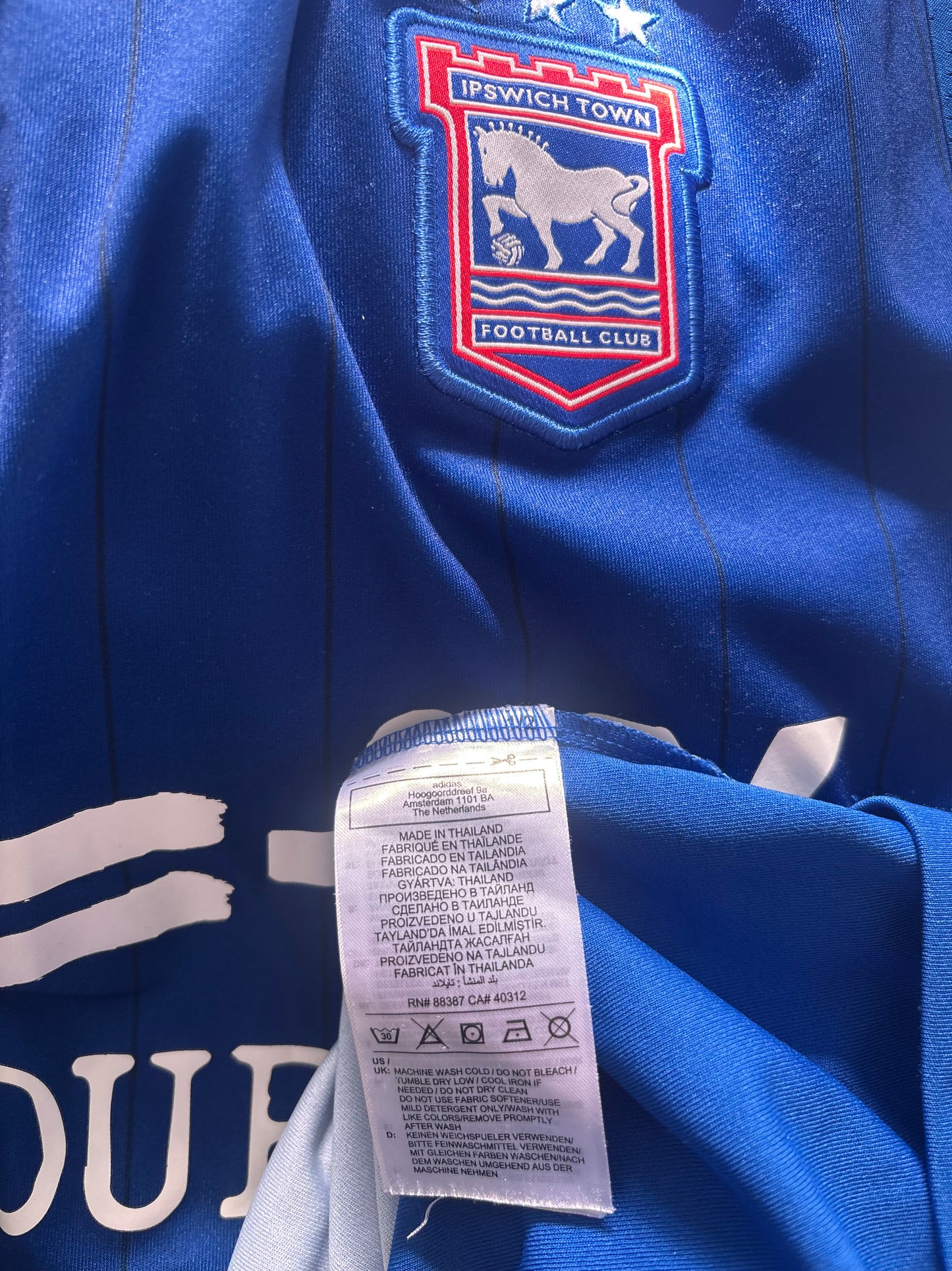 Ipswich Town Home Shirt 2021/22 (L)