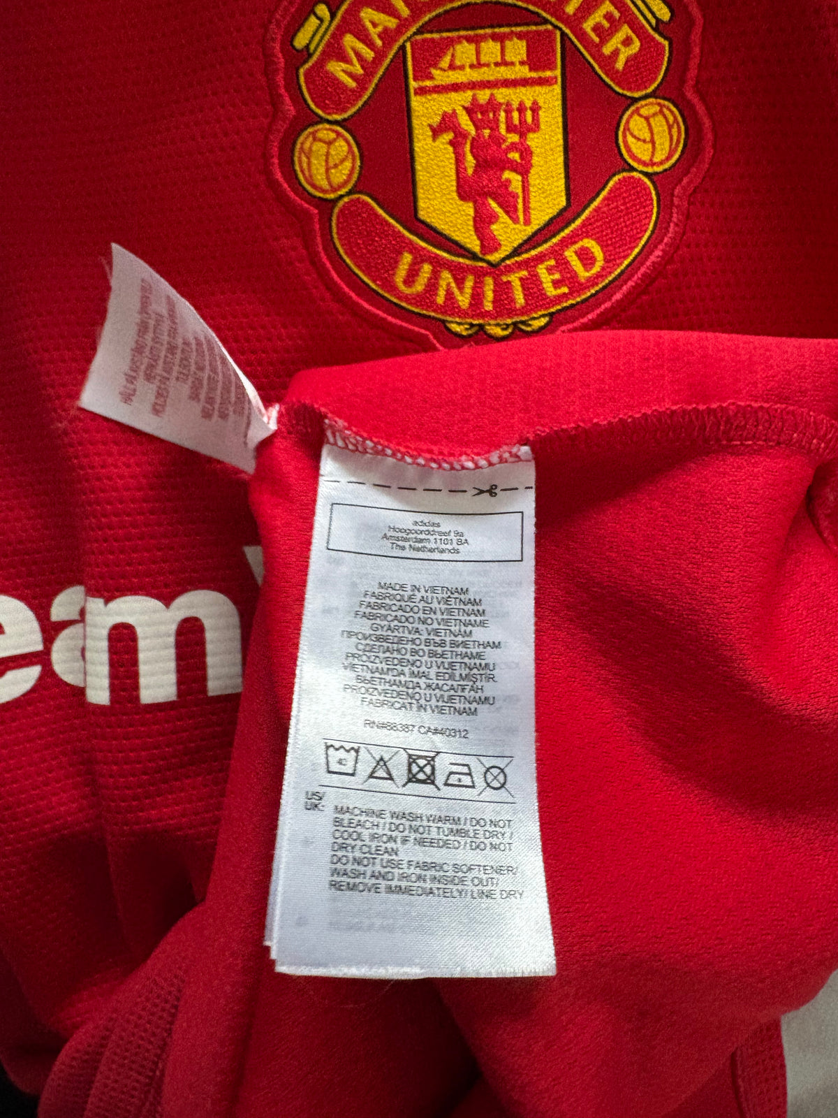 Manchester United Home Shirt 2021/22 Shaw (XLK)