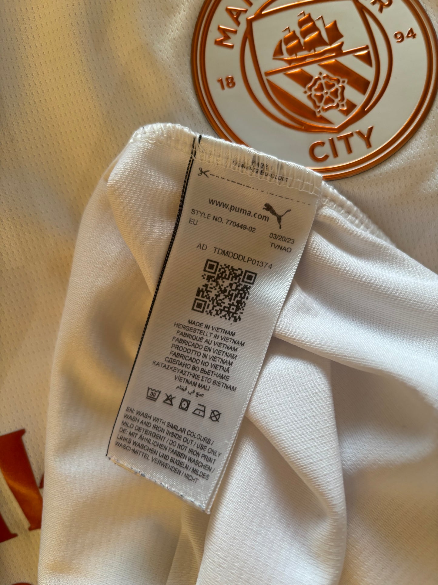 Manchester City Away Shirt 2023/24 Haaland (M)