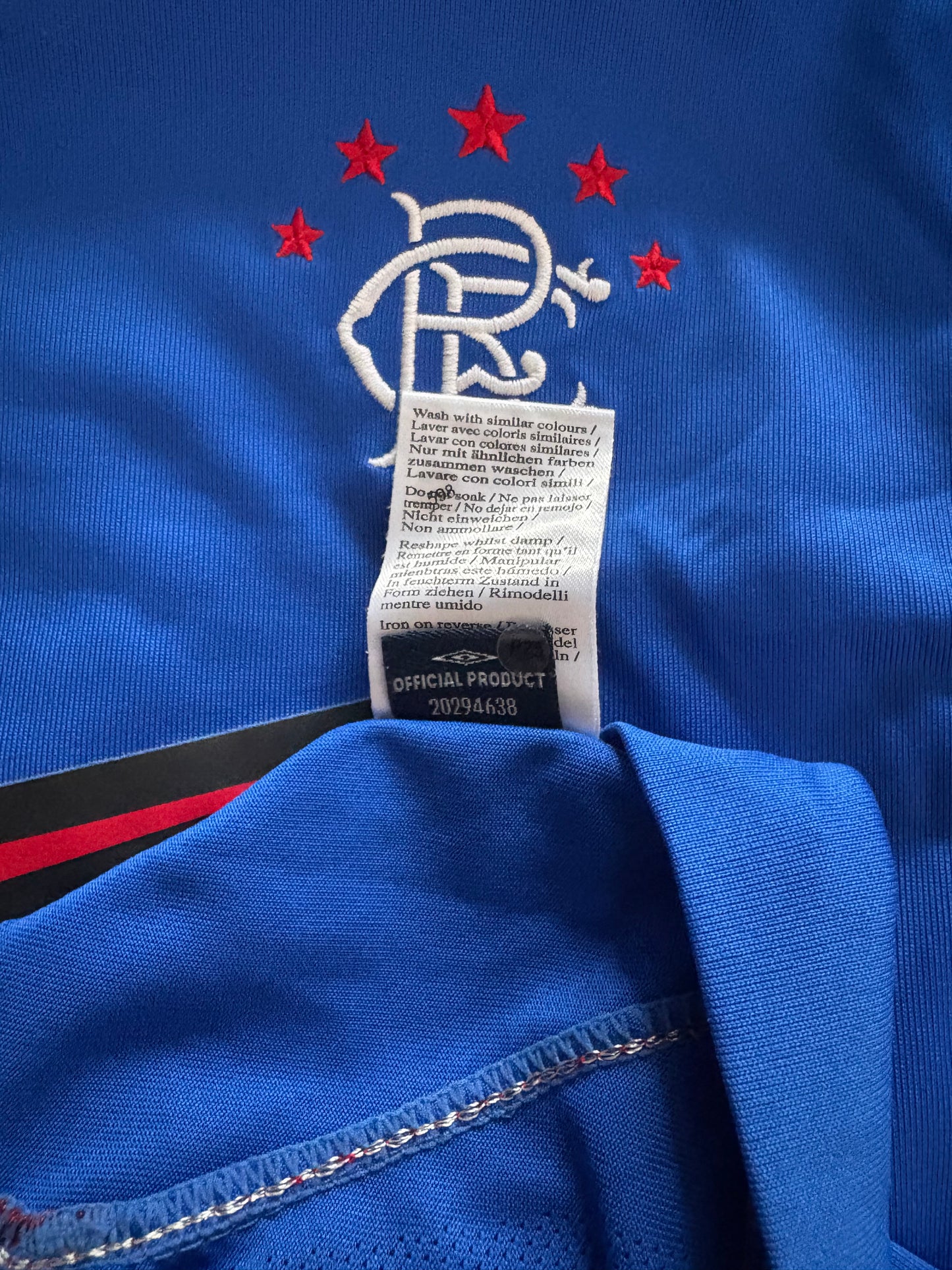 Rangers Home Shirt 2006/07 (XLK)