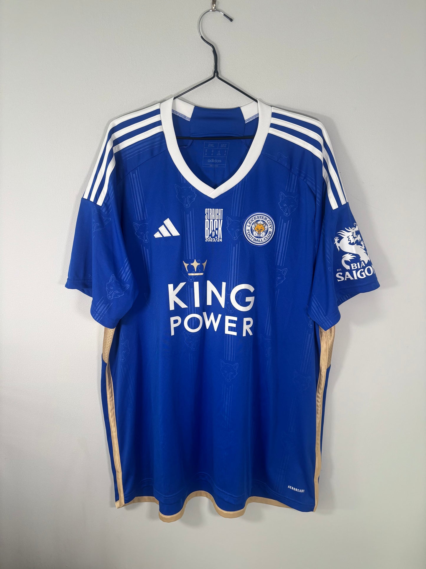 Leicester City Home Shirt 2023/24 (XXL)