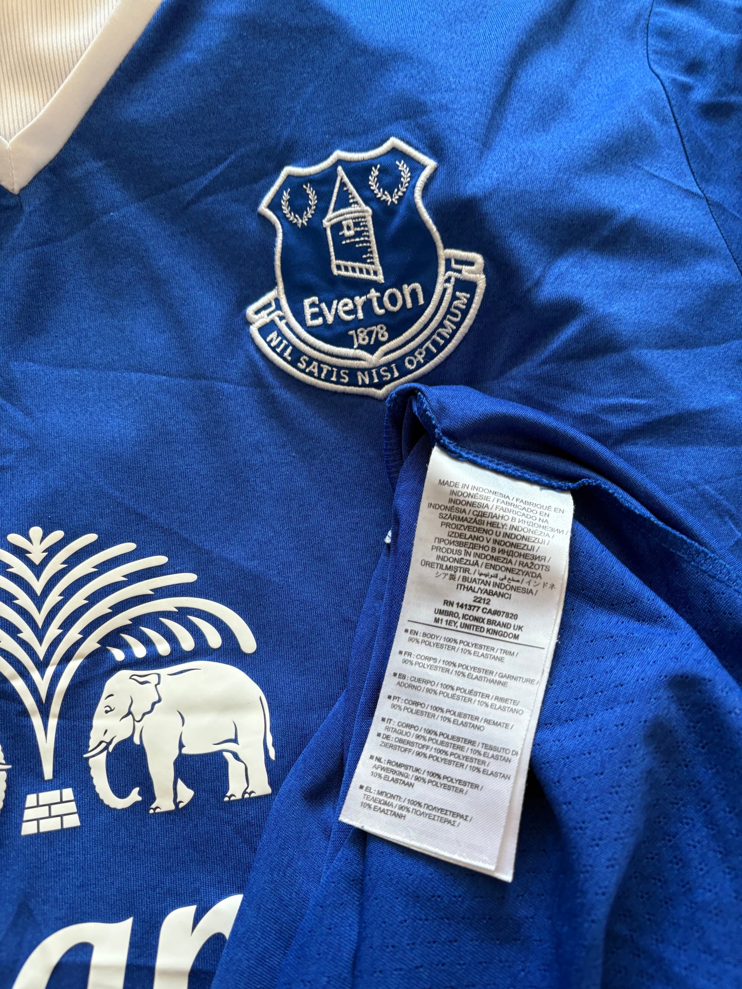 Everton Home Shirt 2015/16 Cleverley (3XL)