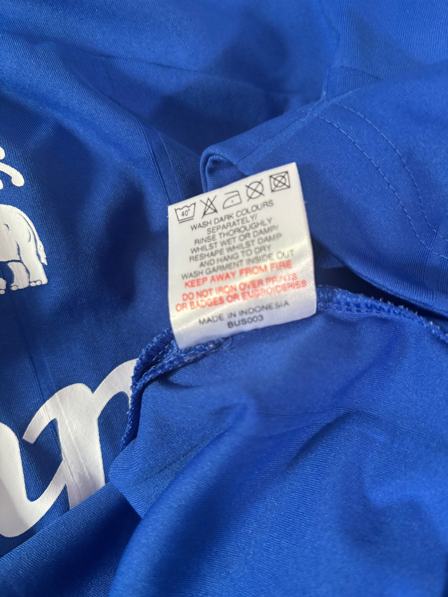 Everton Home Shirt 2009/10 Jack Rodwell (XL)