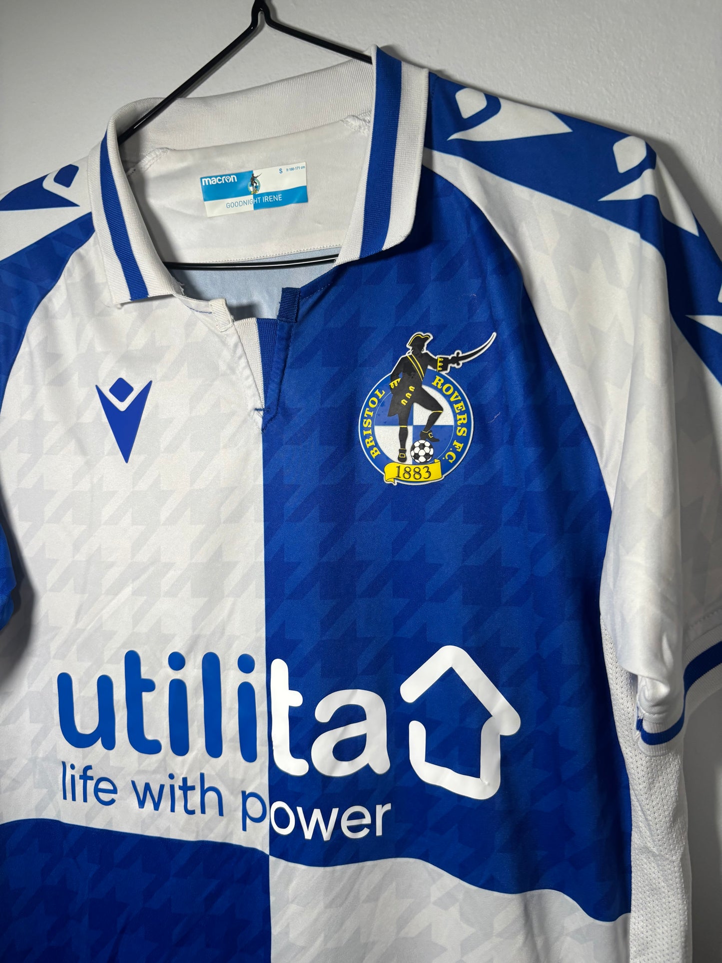 Bristol Rovers Home Shirt 2020/21 (S)
