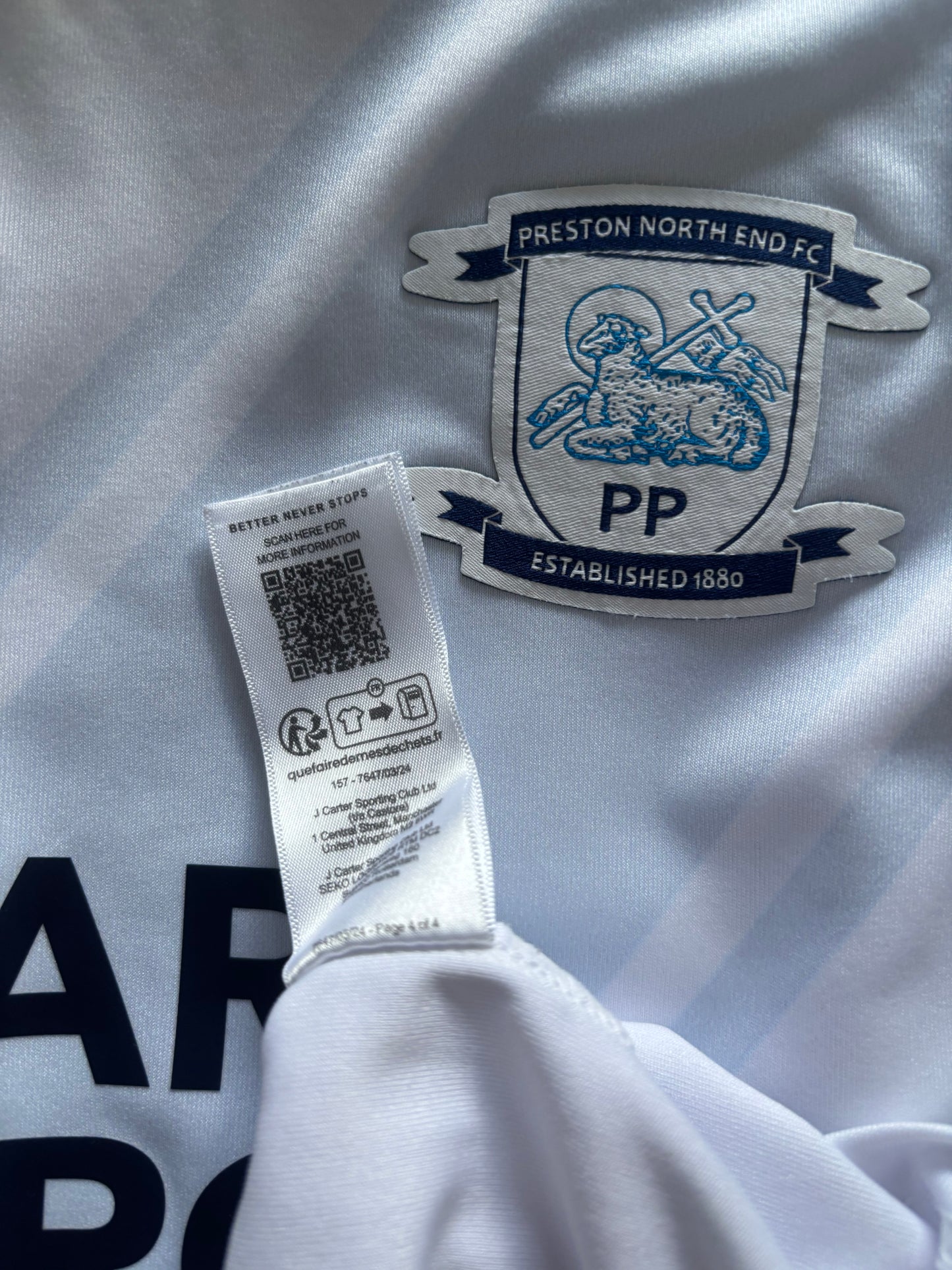 Preston North End Home Shirt 2021/22 (S)