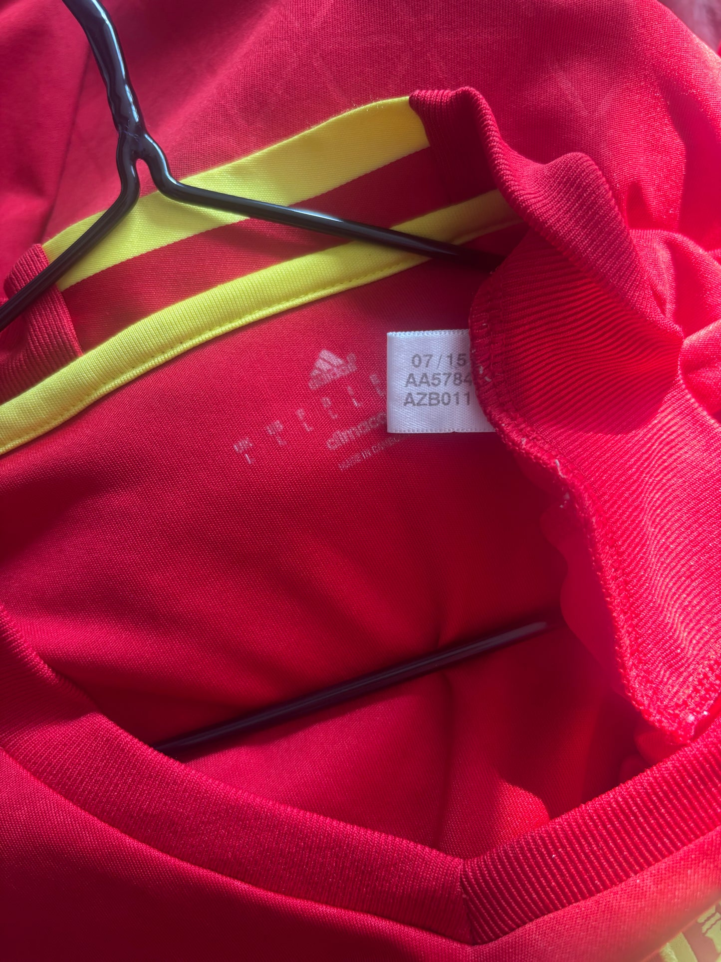 Spain Home Shirt 2016 (L)