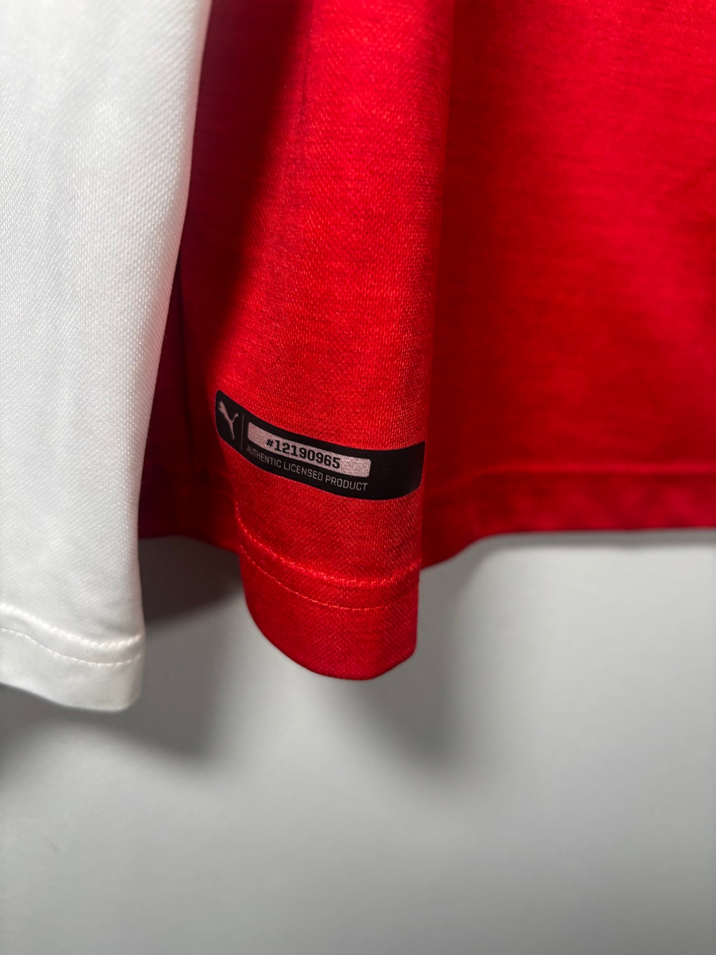 Arsenal Home Shirt 2018/19 Aubameyang Long Sleeve (S)