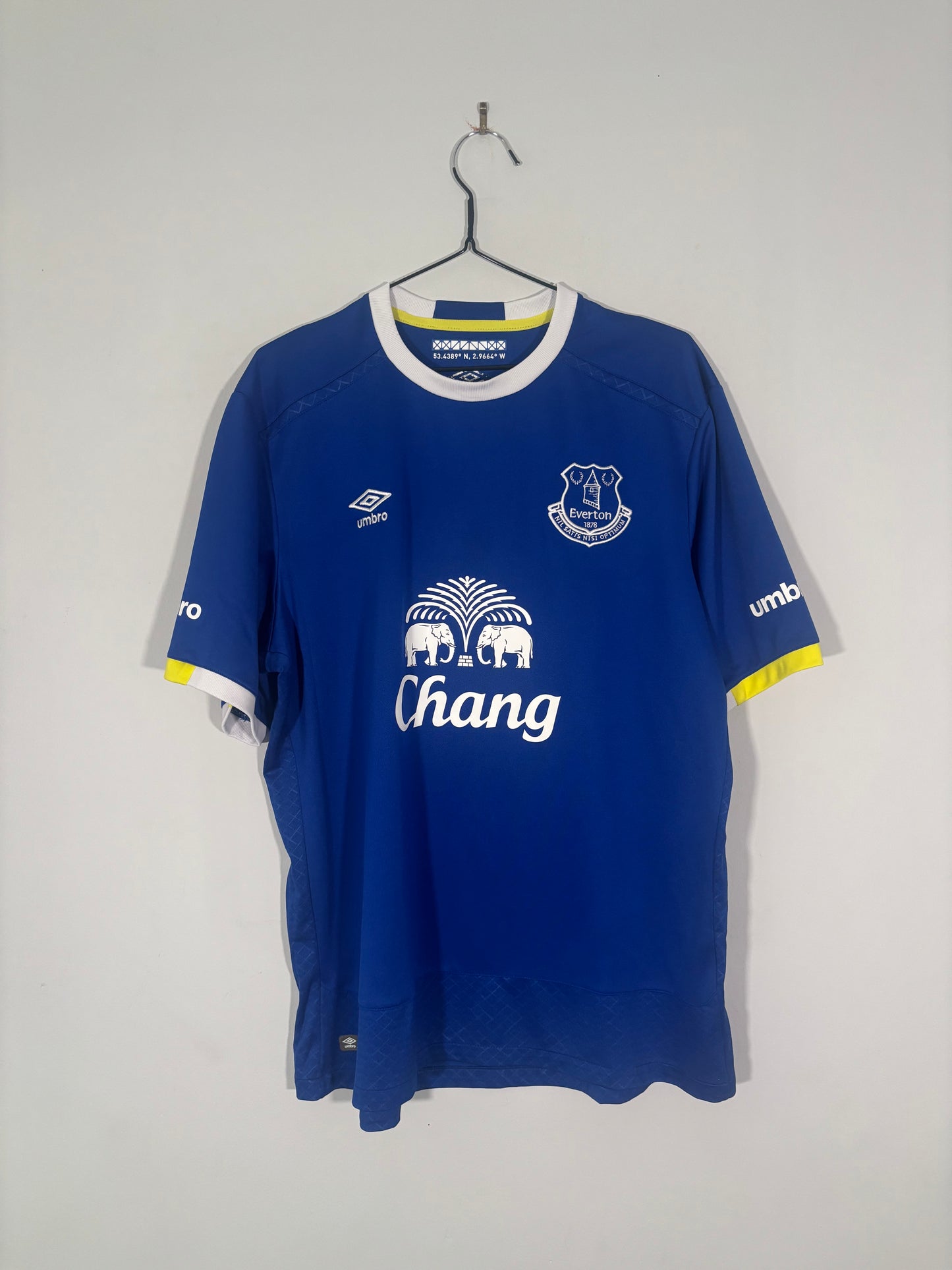 Everton Home Shirt 2016/17 Ashley Williams (XL)