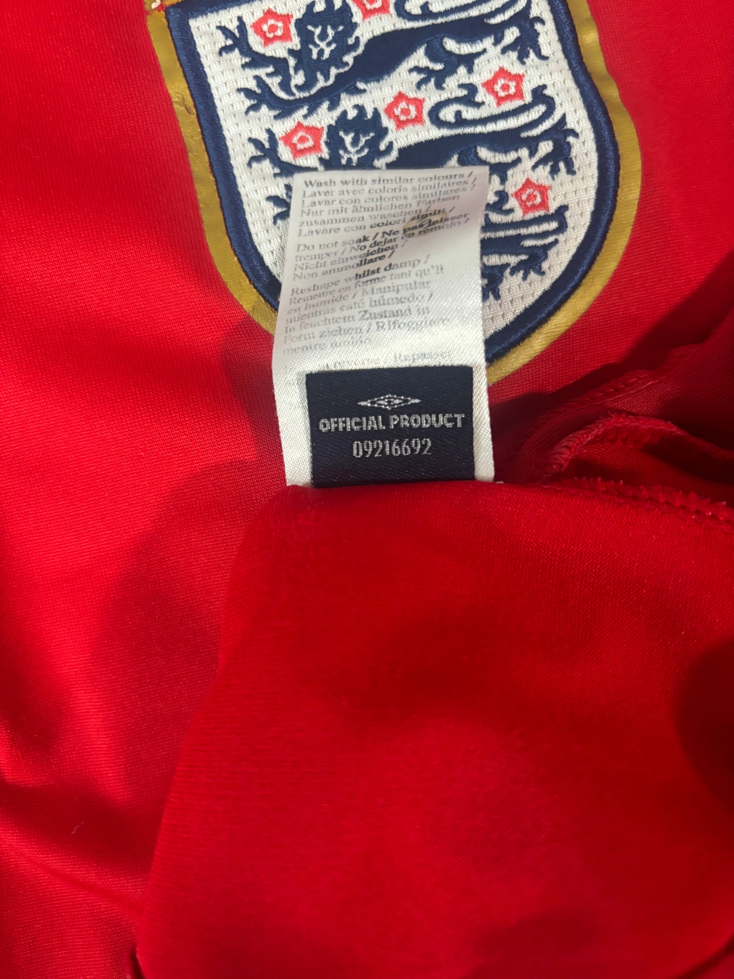 England Away Shirt 2006 Wayne Rooney (S)