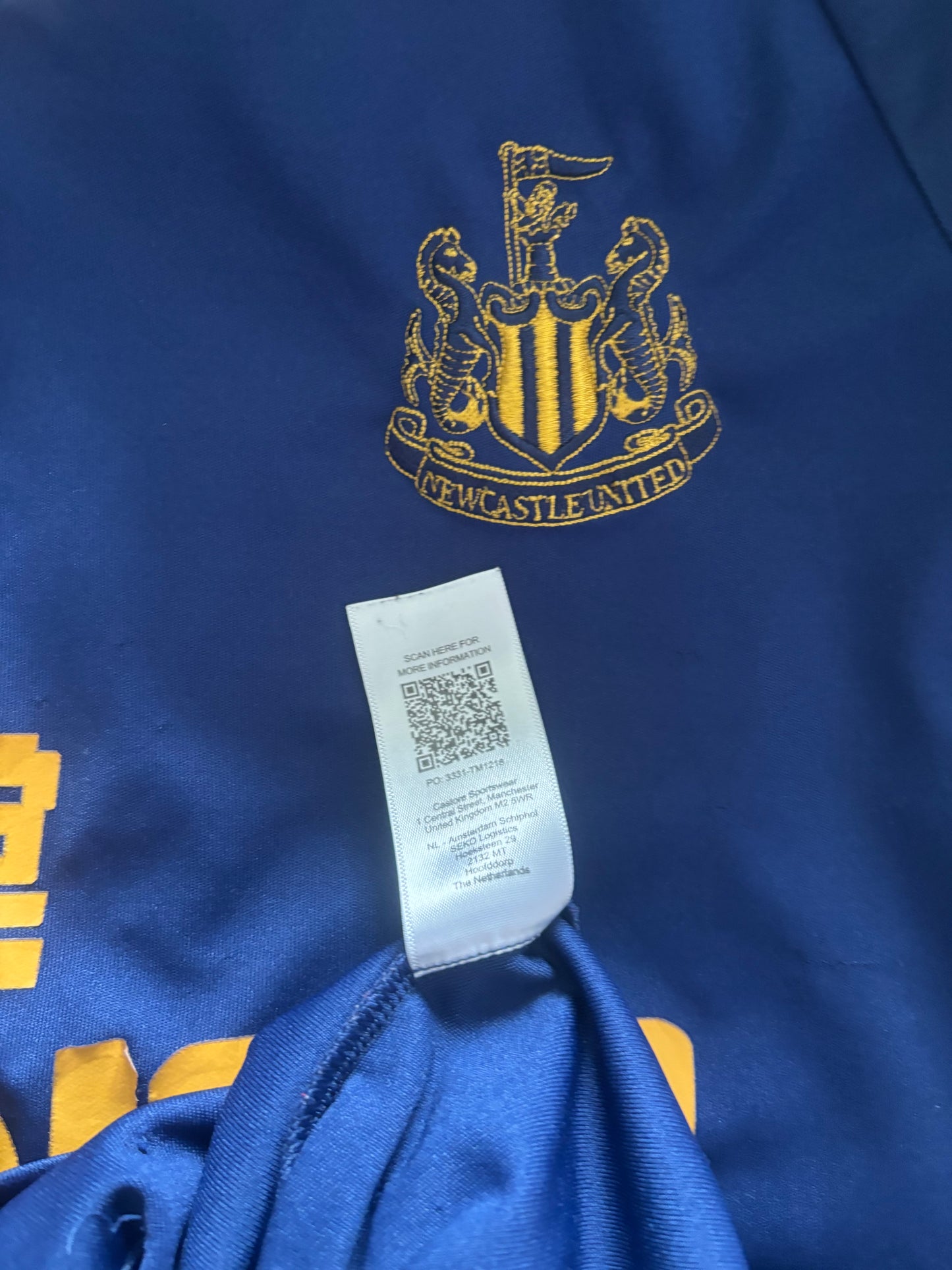 Newcastle United Away Shirt 2022/23 Bruno Guimares (S)