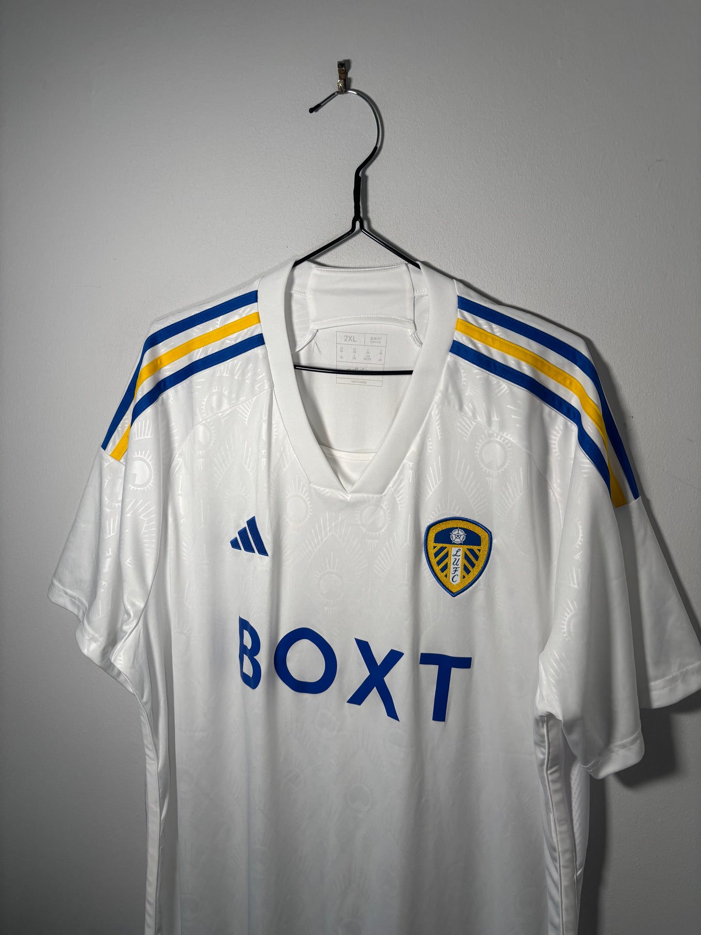 Leeds United Home Shirt 2023/24 (XXL)