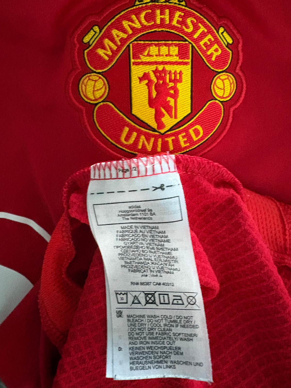 Manchester United Authentic Home Shirt 2024/25 (S)