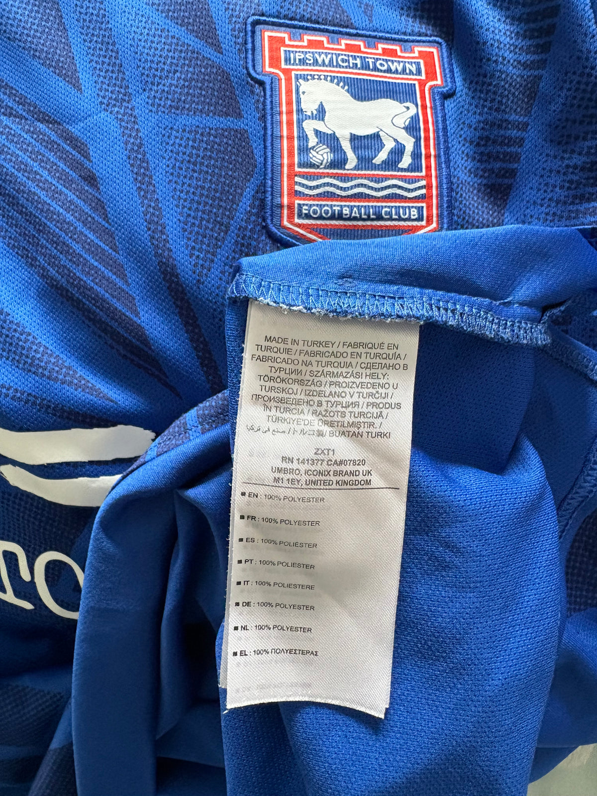 Ipswich Town Home Shirt 2022/23 (L)