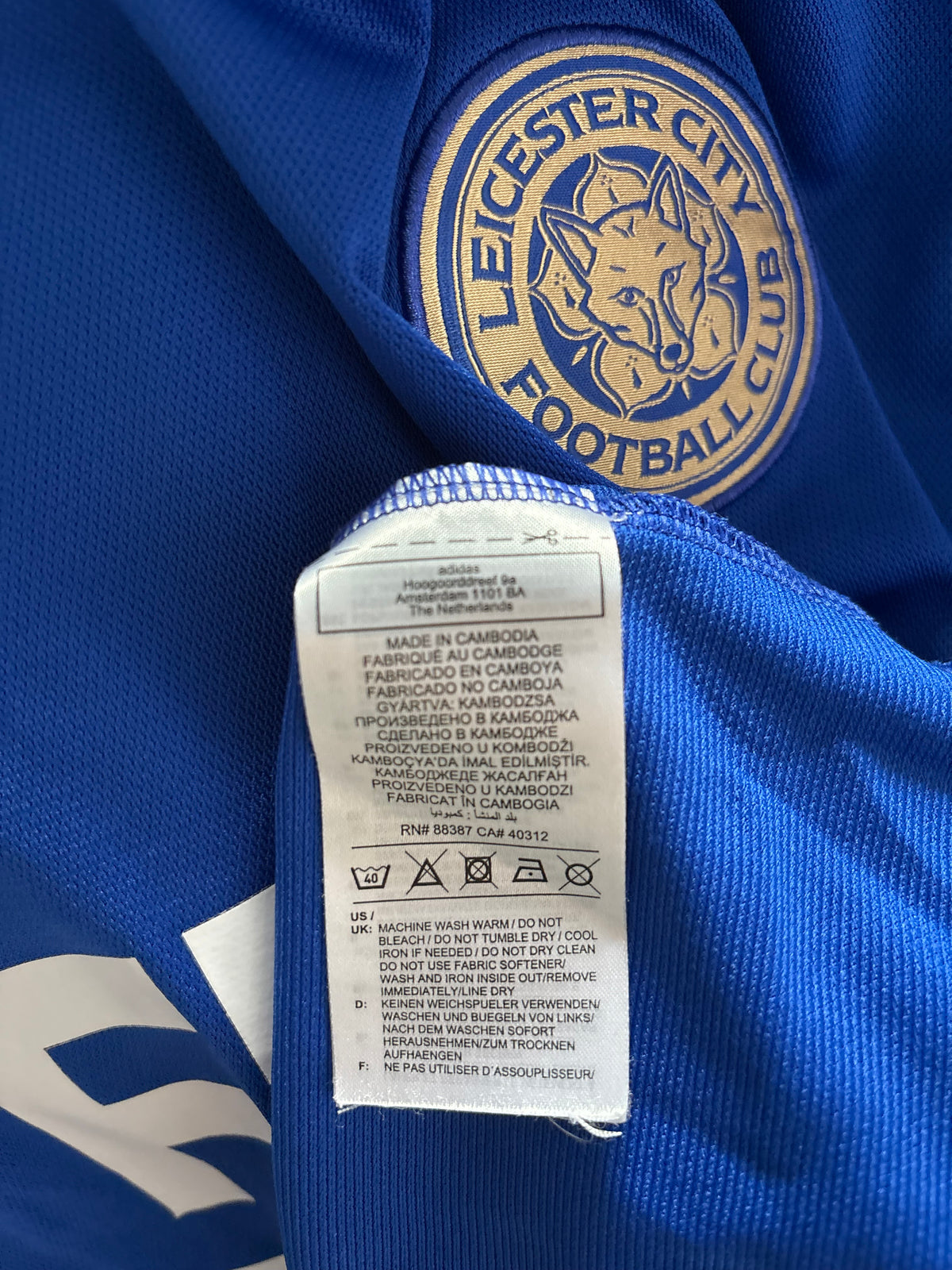Leicester City Home Shirt 2022/23 (M)