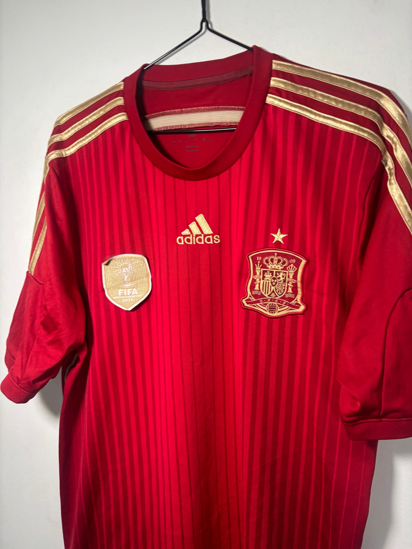 Spain Home Shirt 2014 (L)