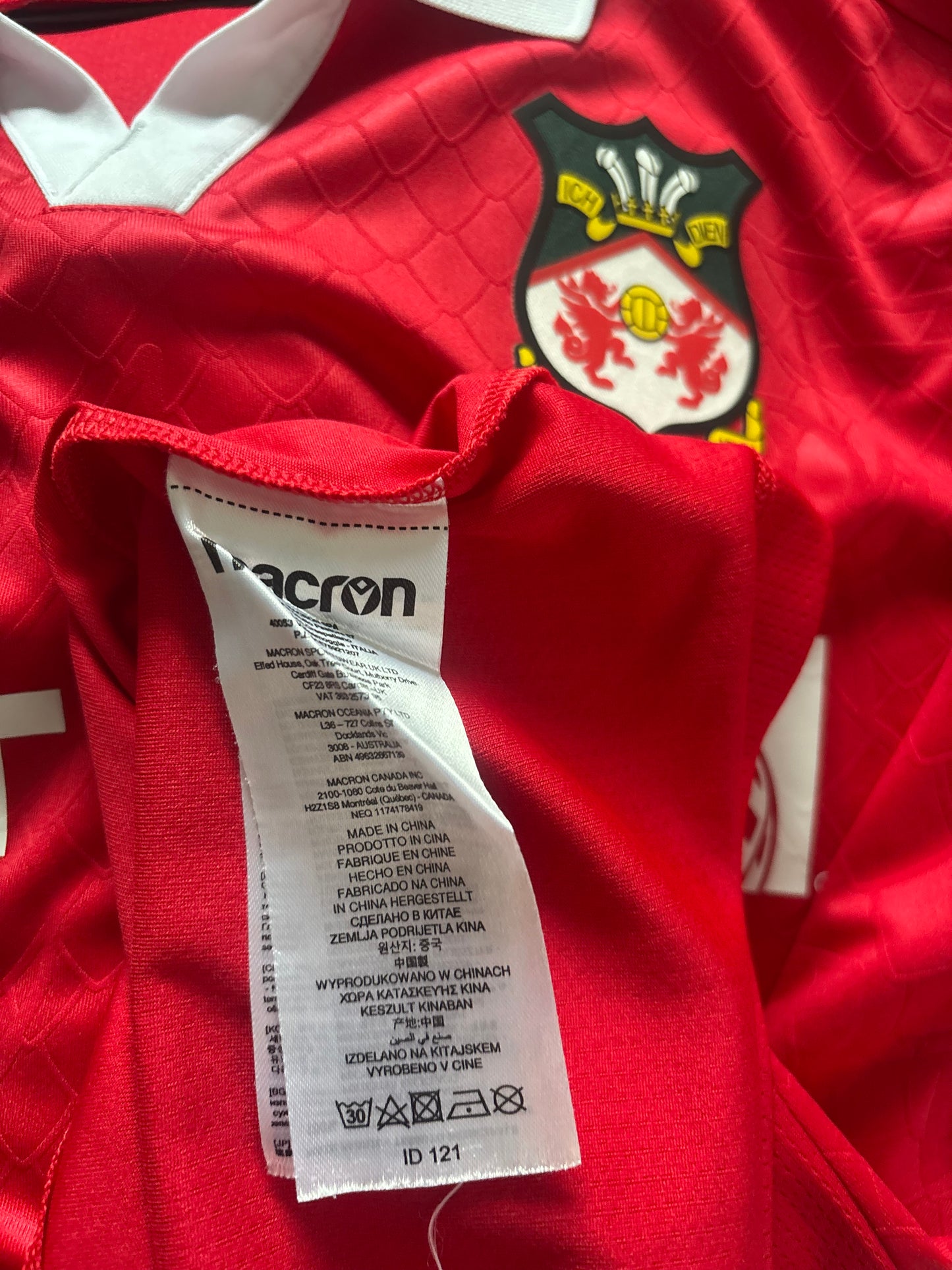 Wrexham Home Shirt 2025/26 (XL)