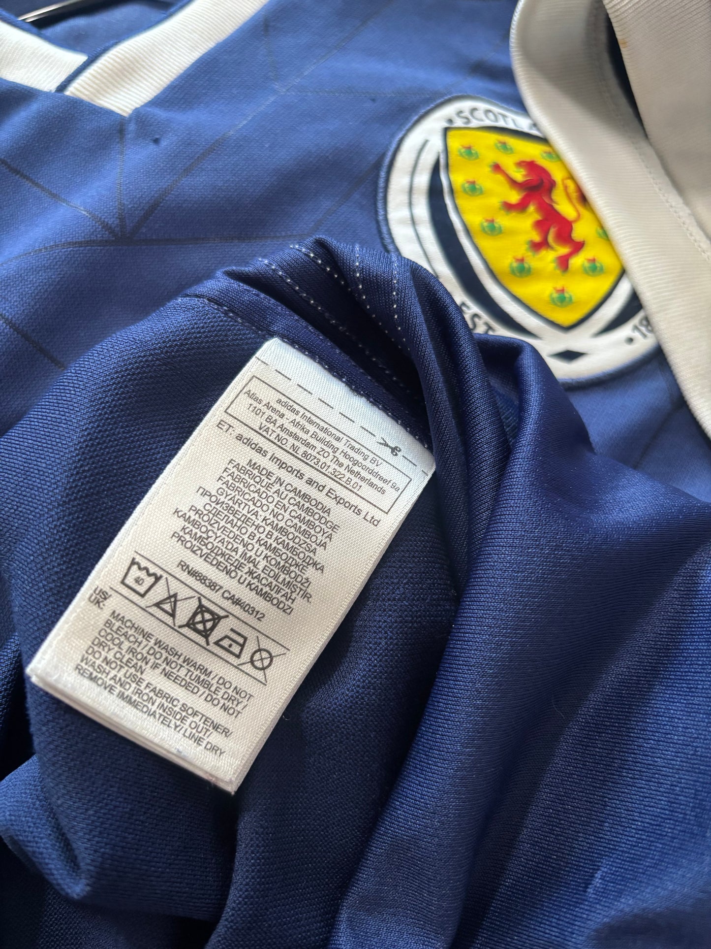 Scotland Home Shirt 2018 (S)