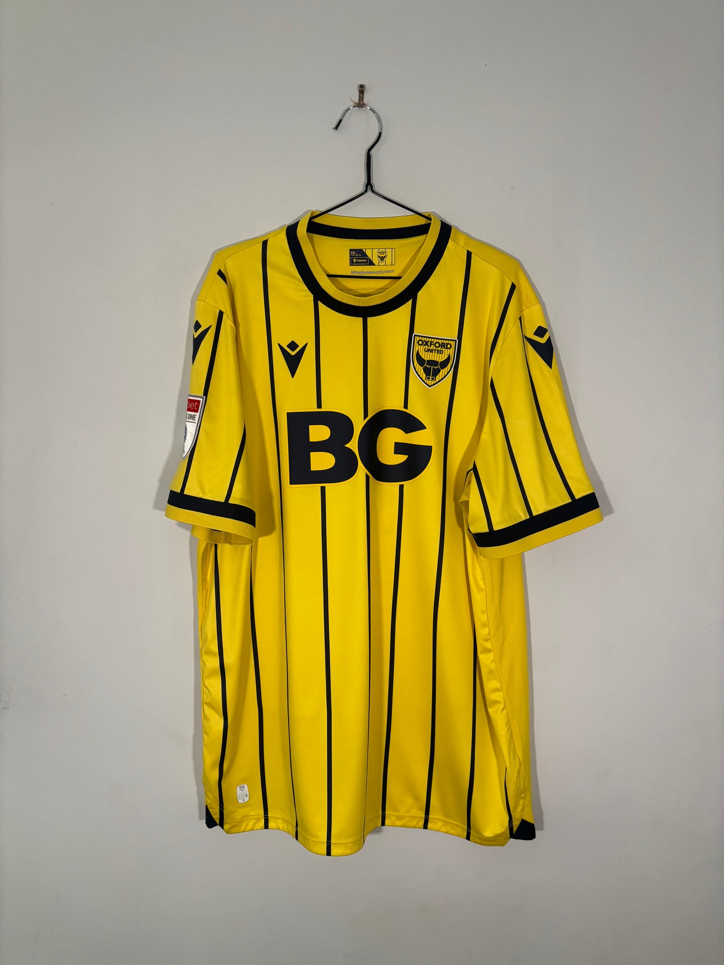 Oxford United Home Shirt 2023/24 Josh McEachran (3XL)