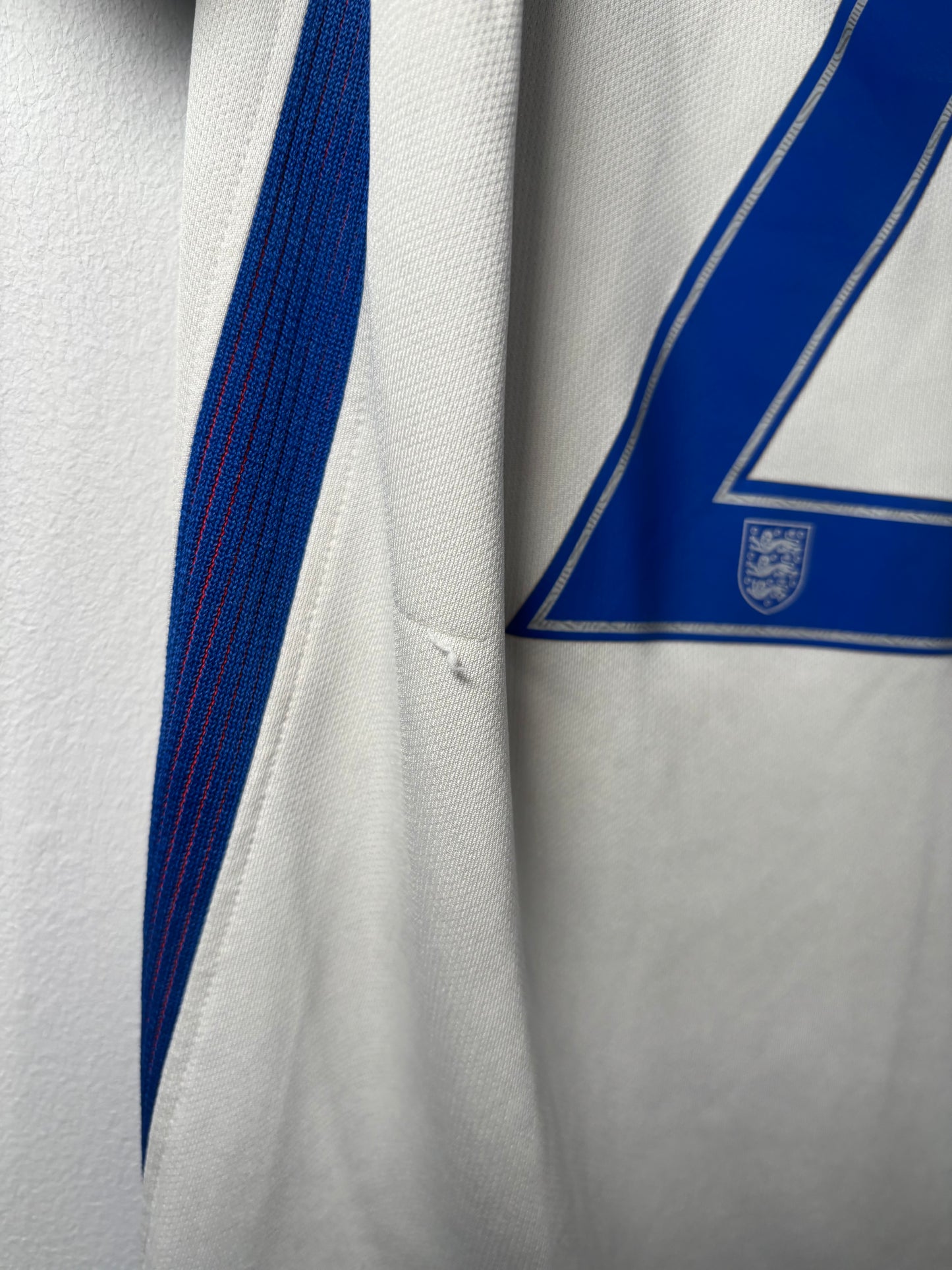England Home Shirt 2016 Rashford (M)