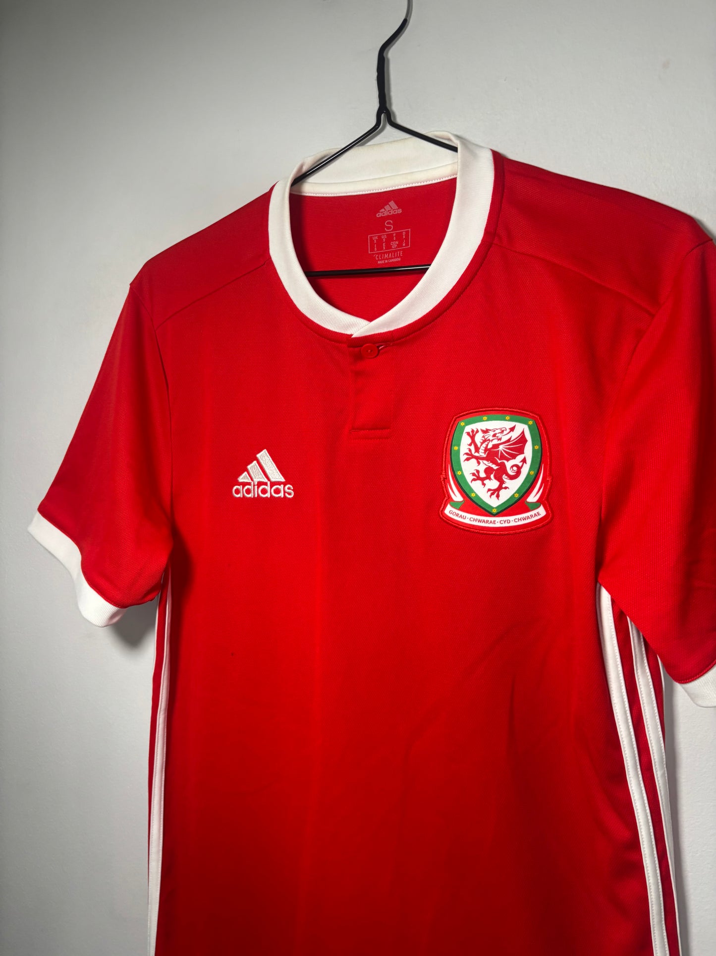 Wales Home Shirt 2018 (S)