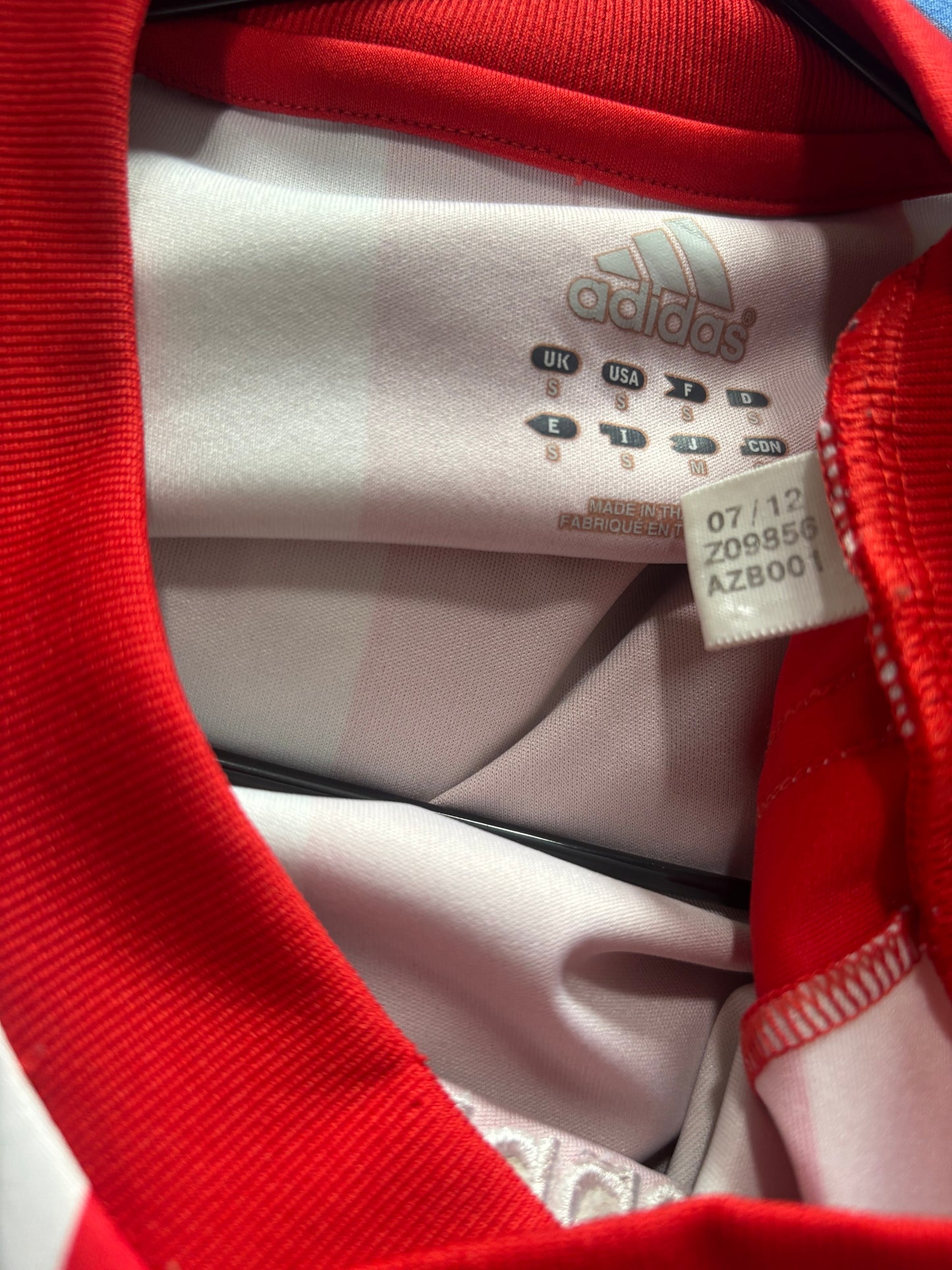 Sunderland home shirt 2012/13 L/S (S)