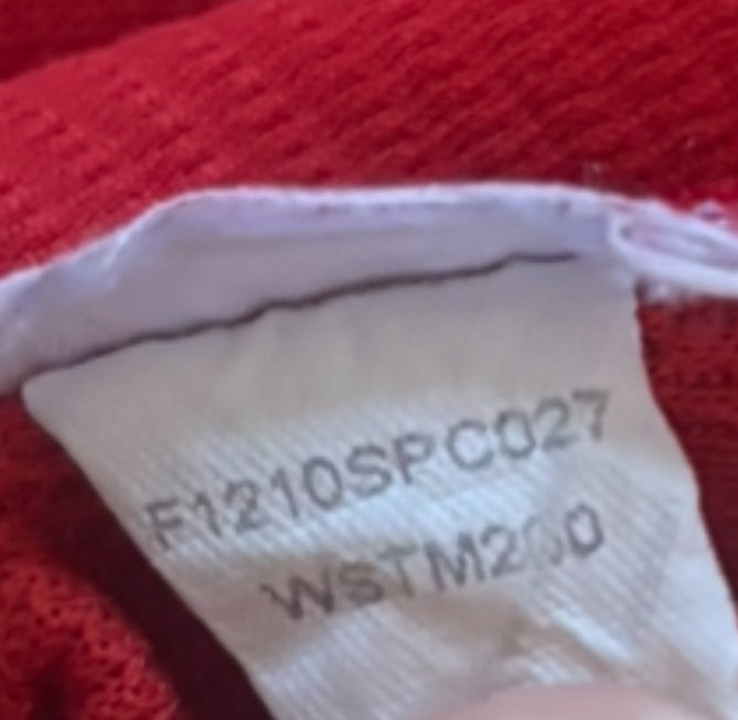 Liverpool Home Shirt 2012/13 Suarez (M)