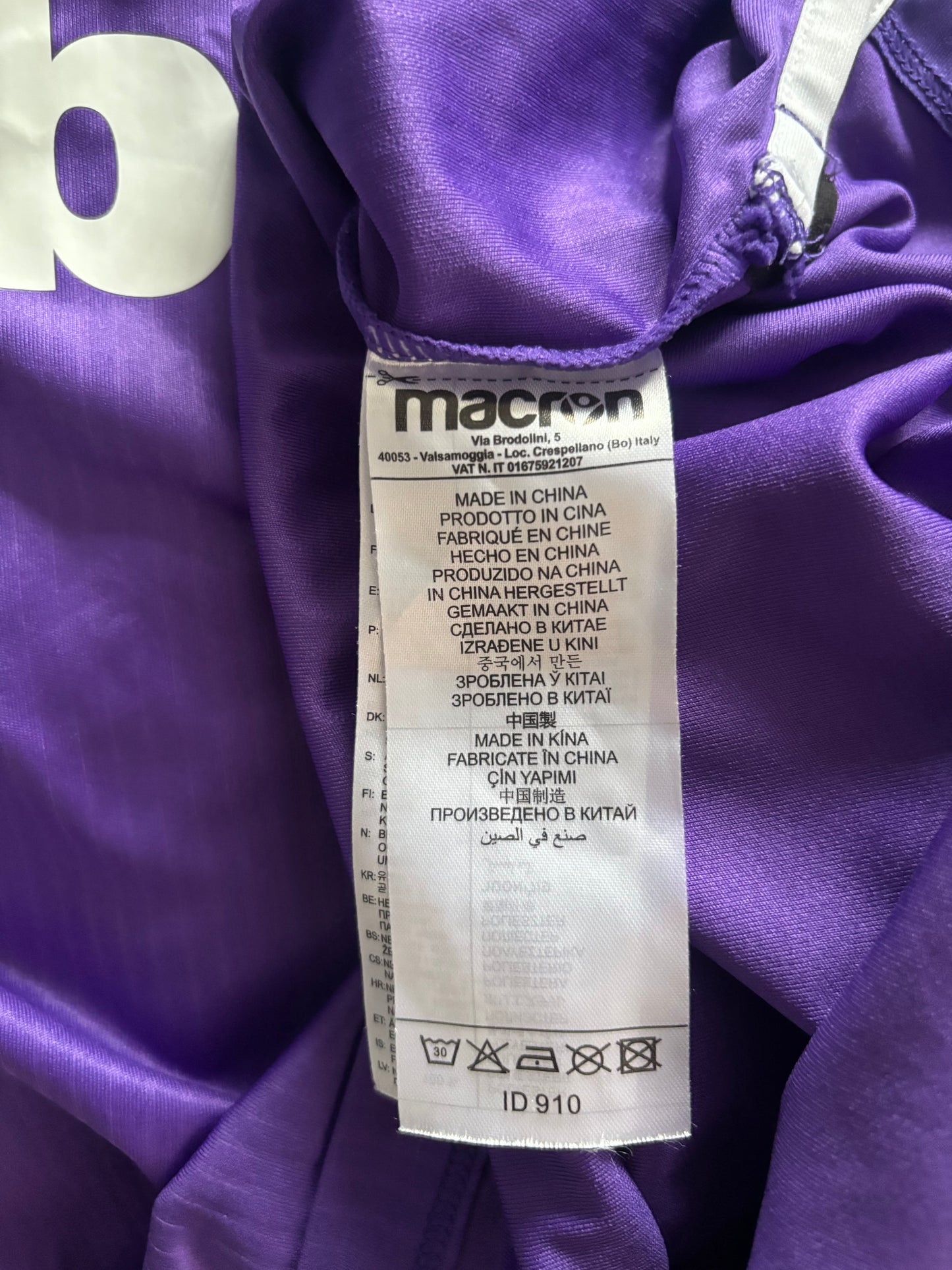Stoke City Away Shirt 2018/19 L/S (L)