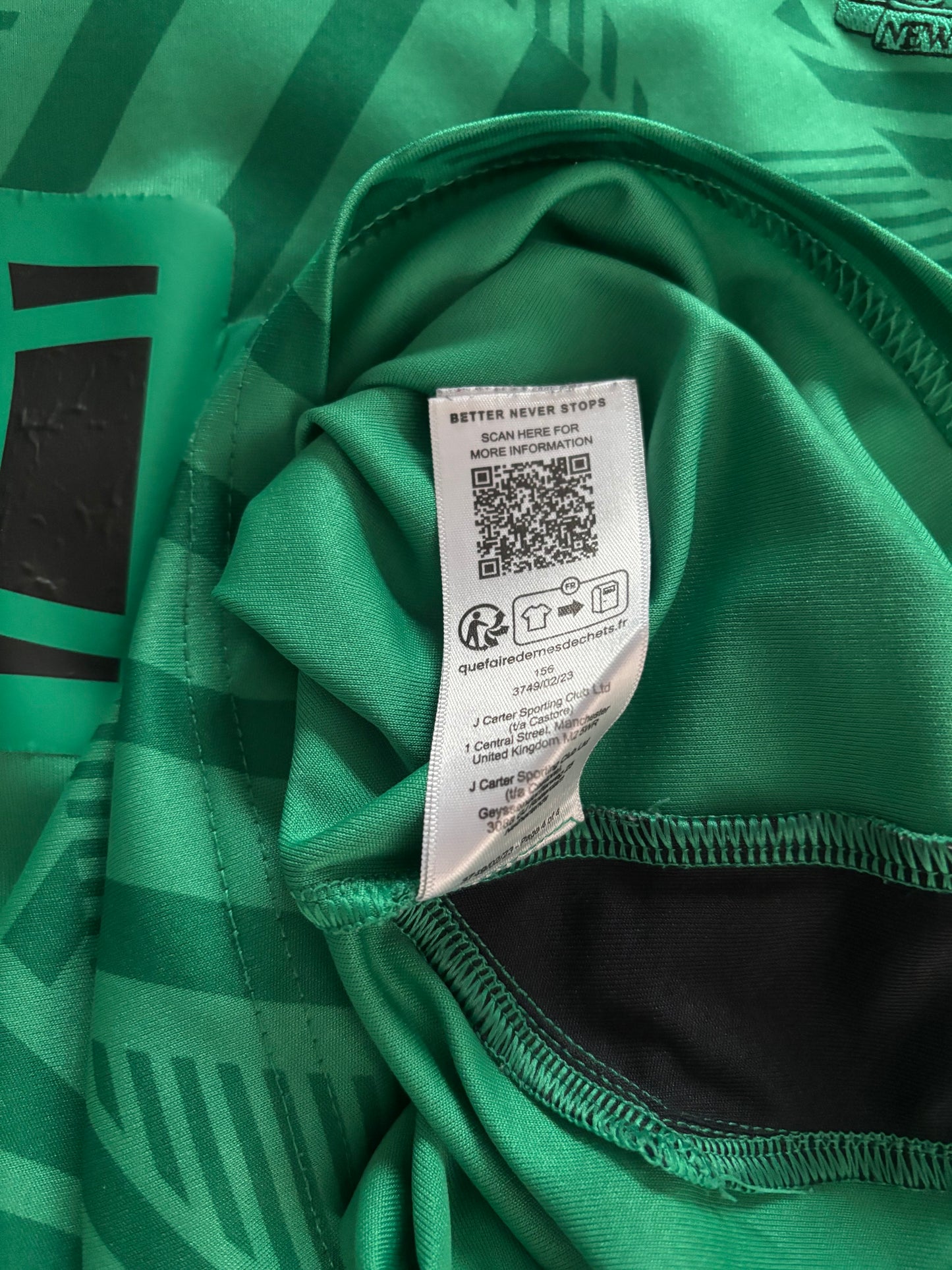 Newcastle United Away Shirt 2023/24 Joelinton (S)