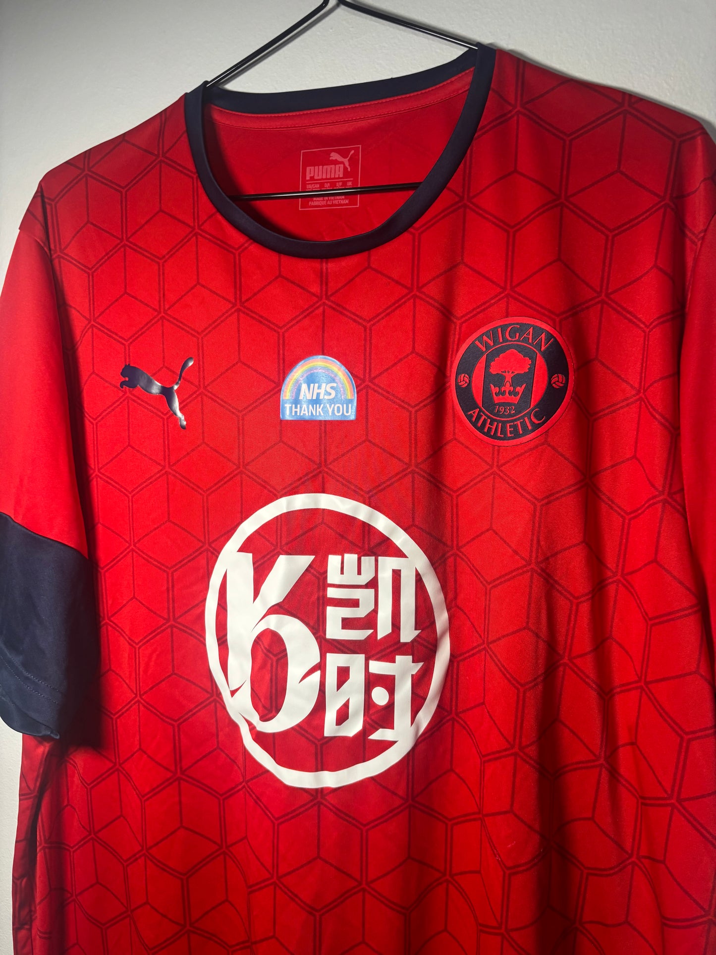 Wigan Athletic Away Shirt 2019/20 (XXL)