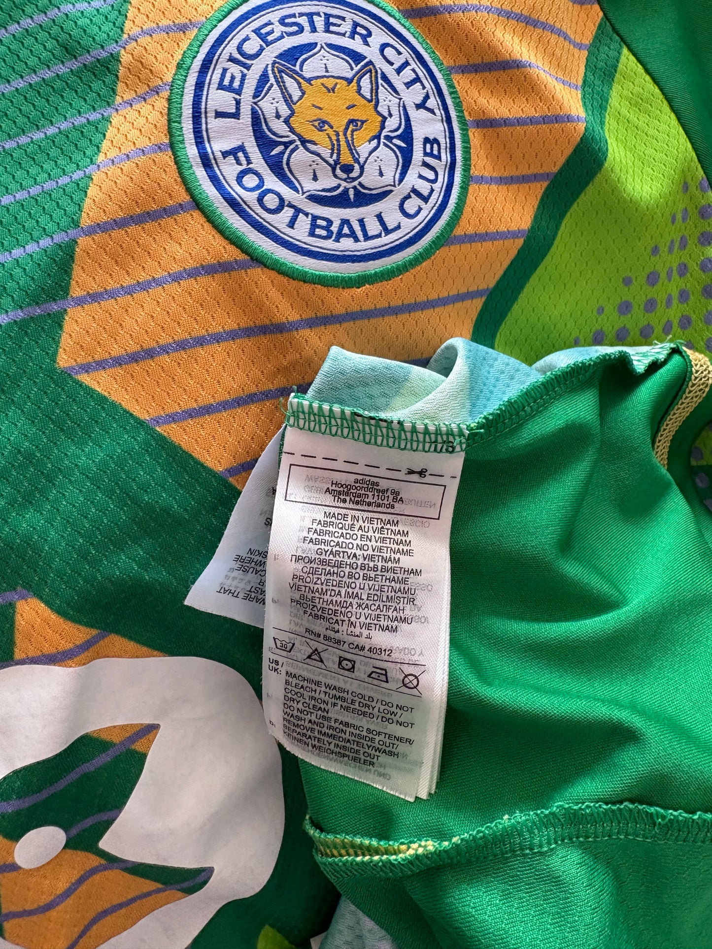 Leicester City Keeper Shirt Hermansen 2024/25 (L)