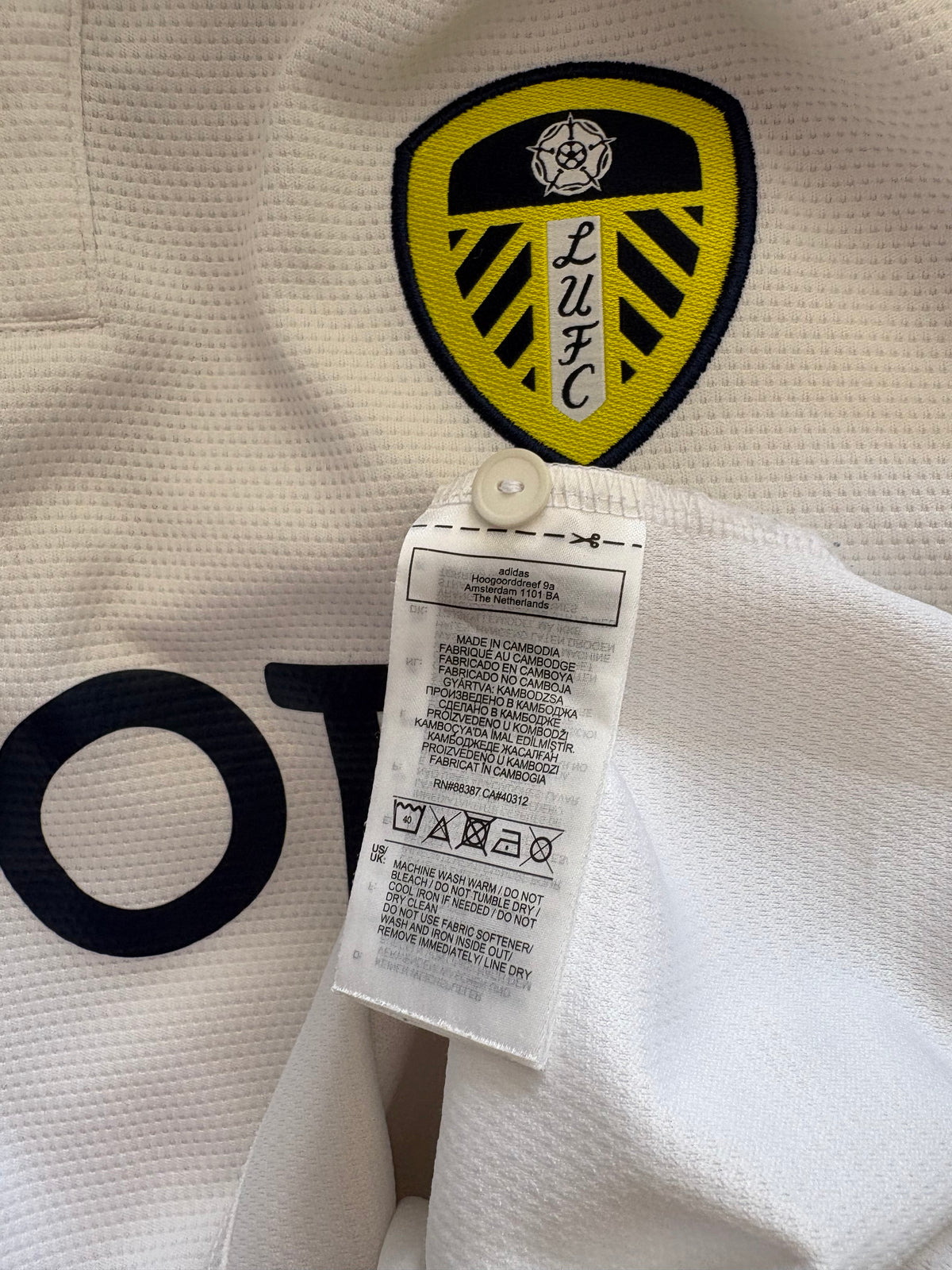 Leeds United Home Shirt 2021/22 (XL)