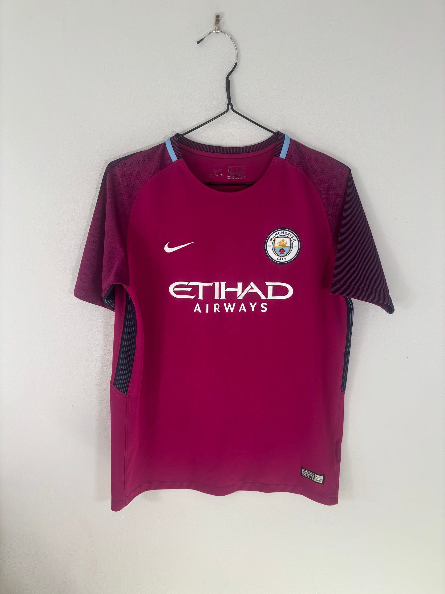 Manchester City Away Shirt 2017/18 De Bruyne (XLB)