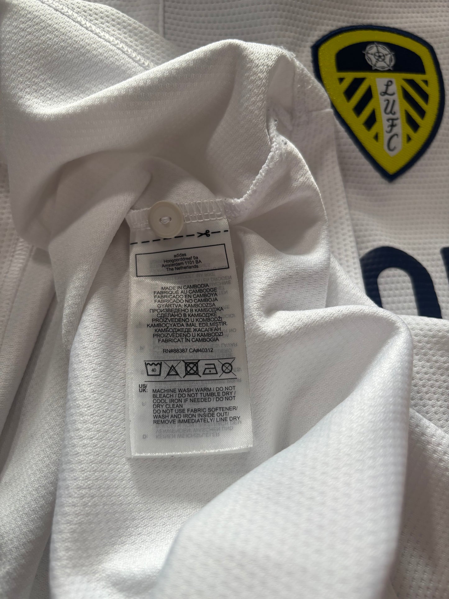 Leeds United Home Shirt 2021/22 (XL)