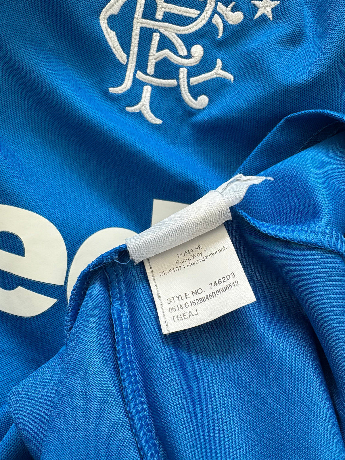 Rangers Authentic Home Shirt 2014/15 (L)