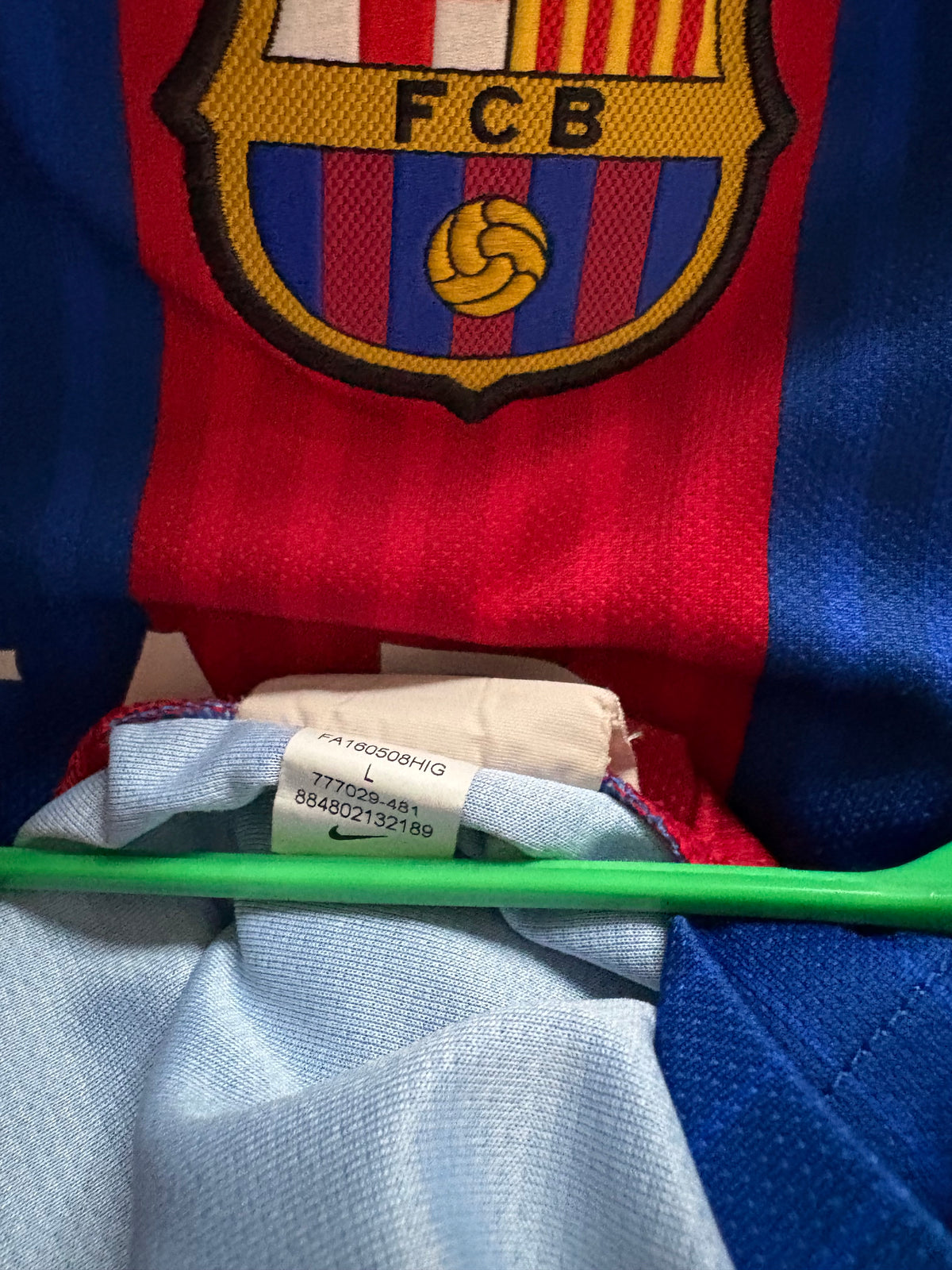 Barcelona Authentic Home Shirt 2016/17 (LK)