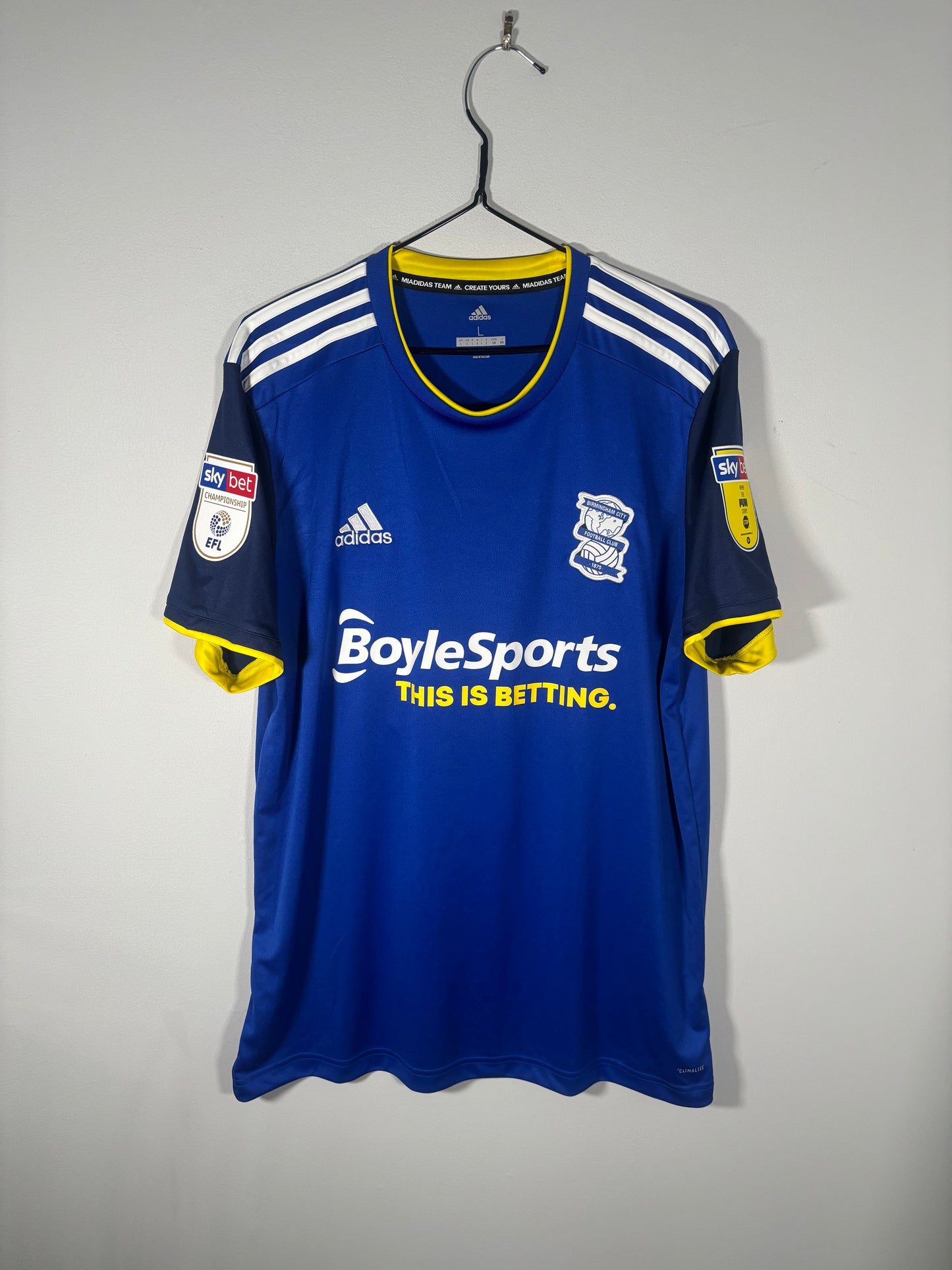 Birmingham City Home Shirt 2019/20 Wes Harding (L)