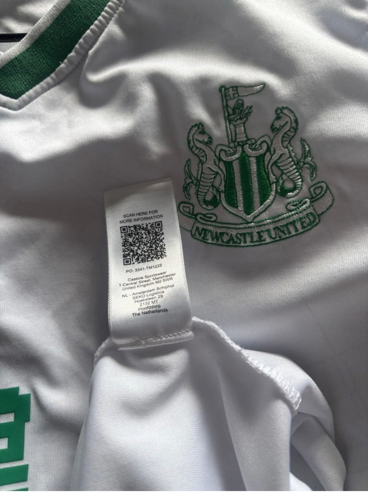 Newcastle United Third Shirt 2022/23 Bruno Guimares (S)