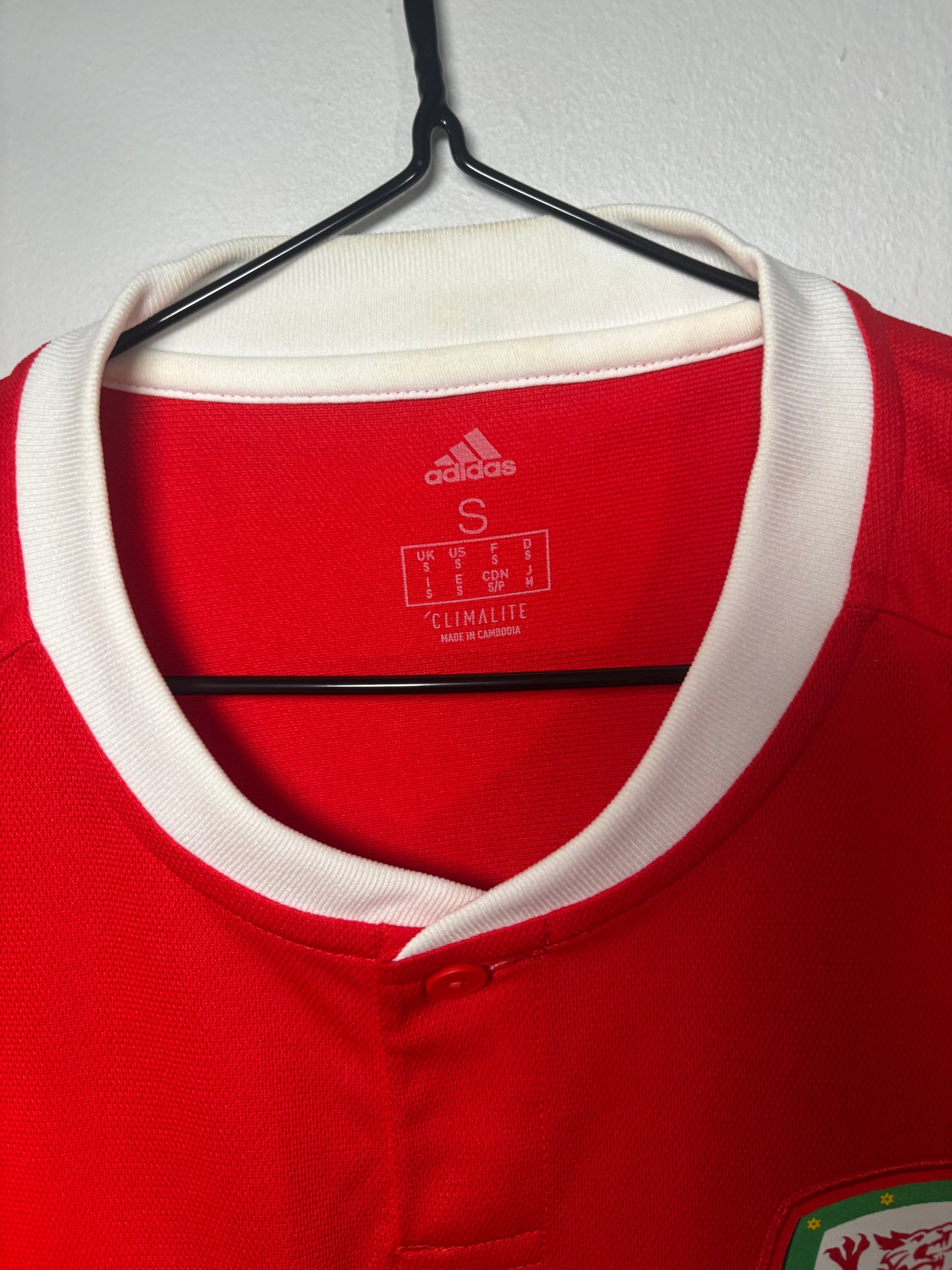 Wales Home Shirt 2018 (S)
