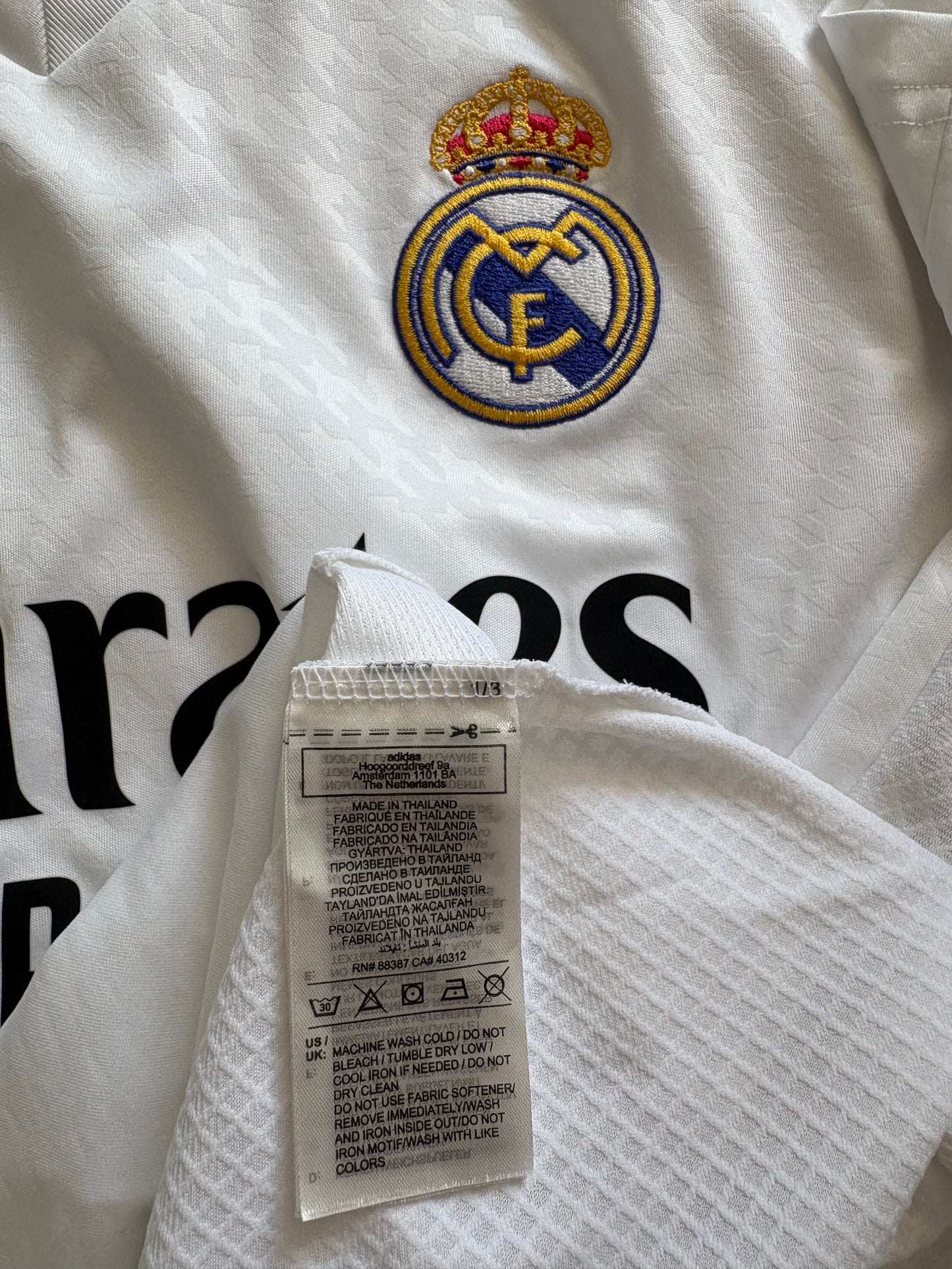 Real Madrid Home Shirt 2024/25 Mbappe (M)