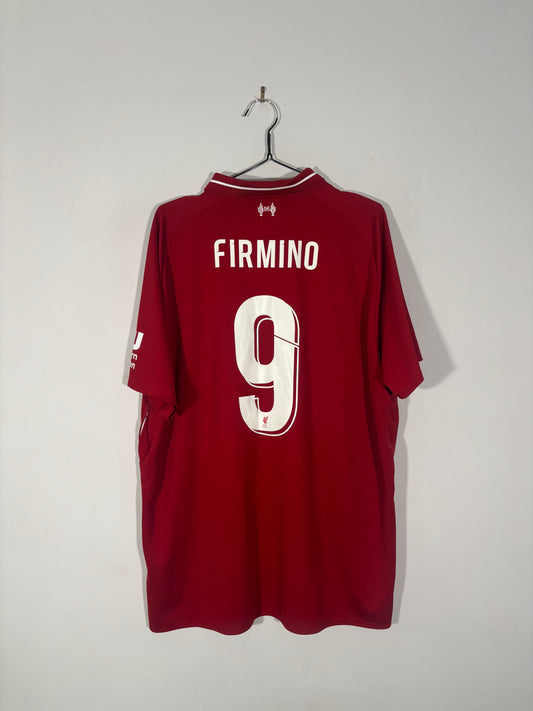 Liverpool Home Shirt 2018/19 Firmino (XXL)