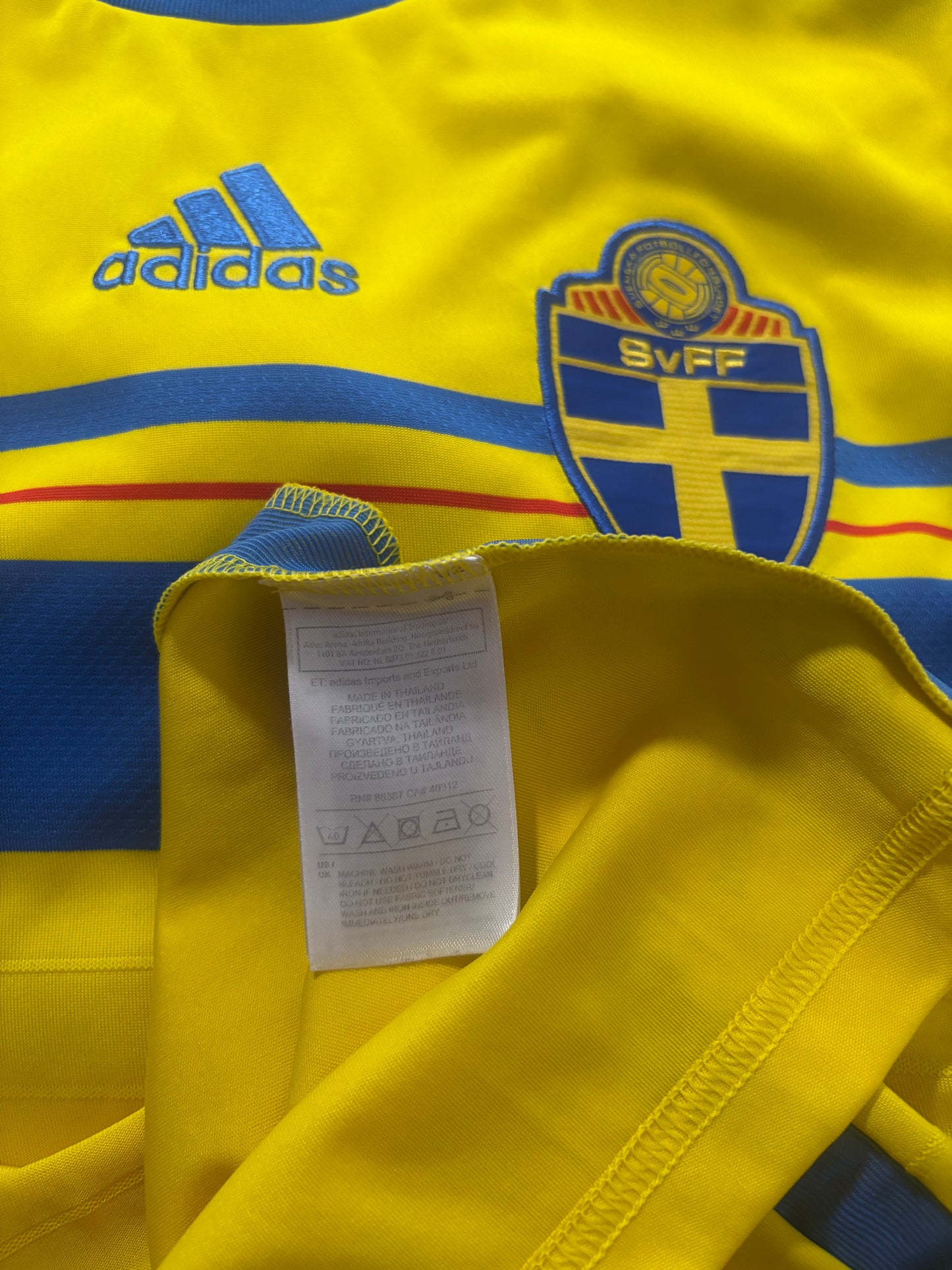 Sweden Home Shirt 2014 (M)