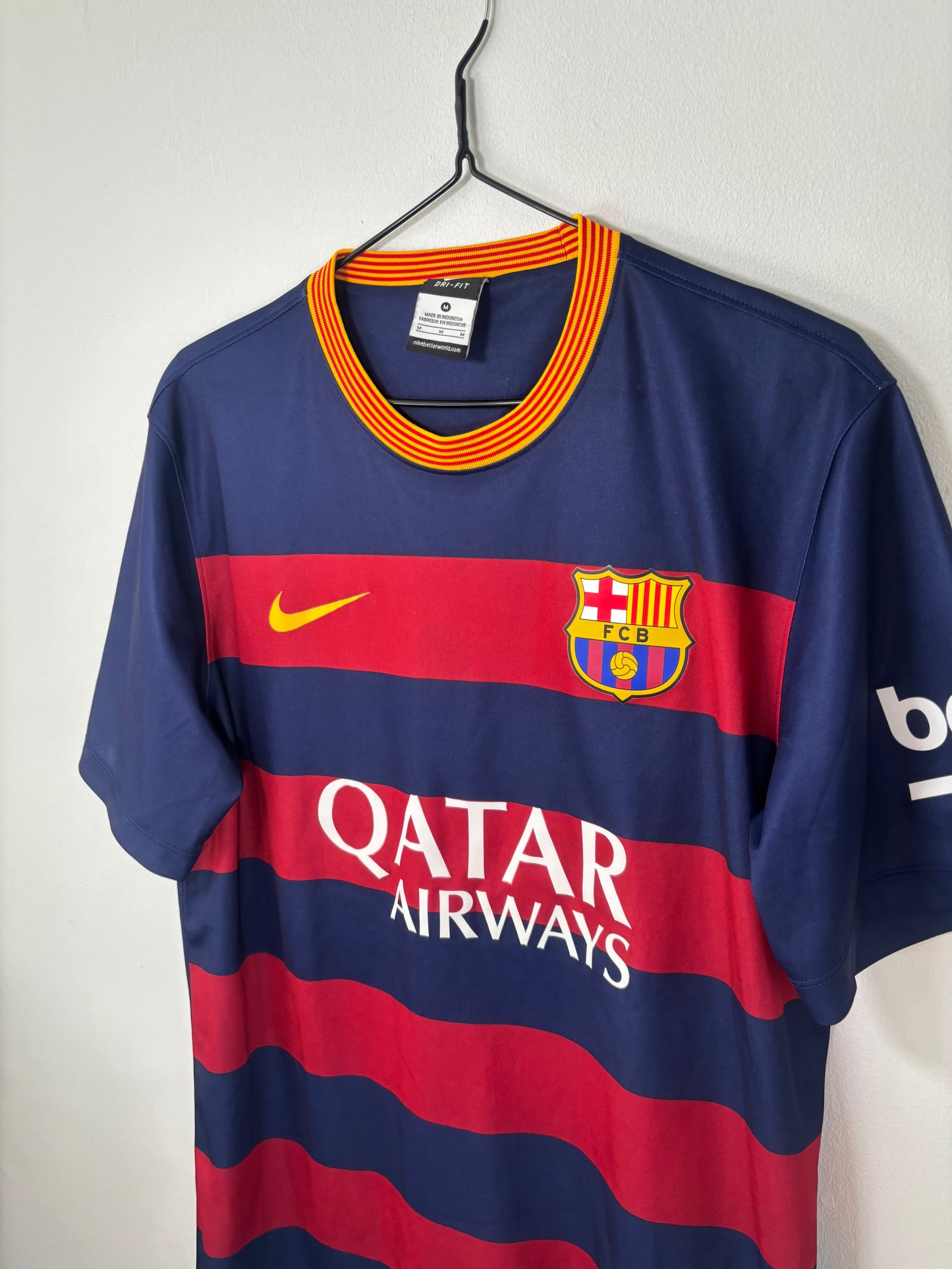 Barcelona Home Shirt 2015/16 (M)