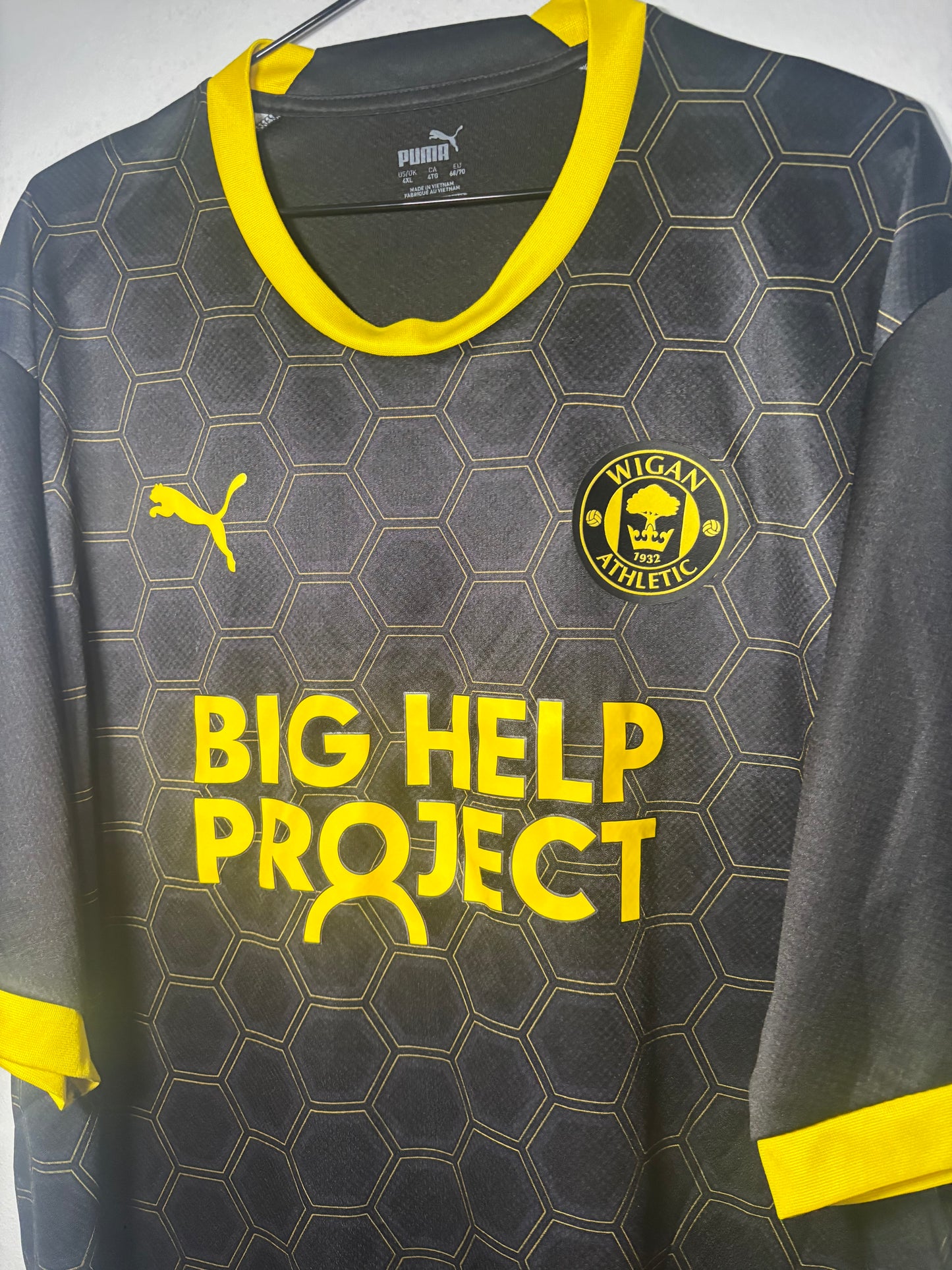 Wigan Athletic Away Shirt 2022/23 (4XL)