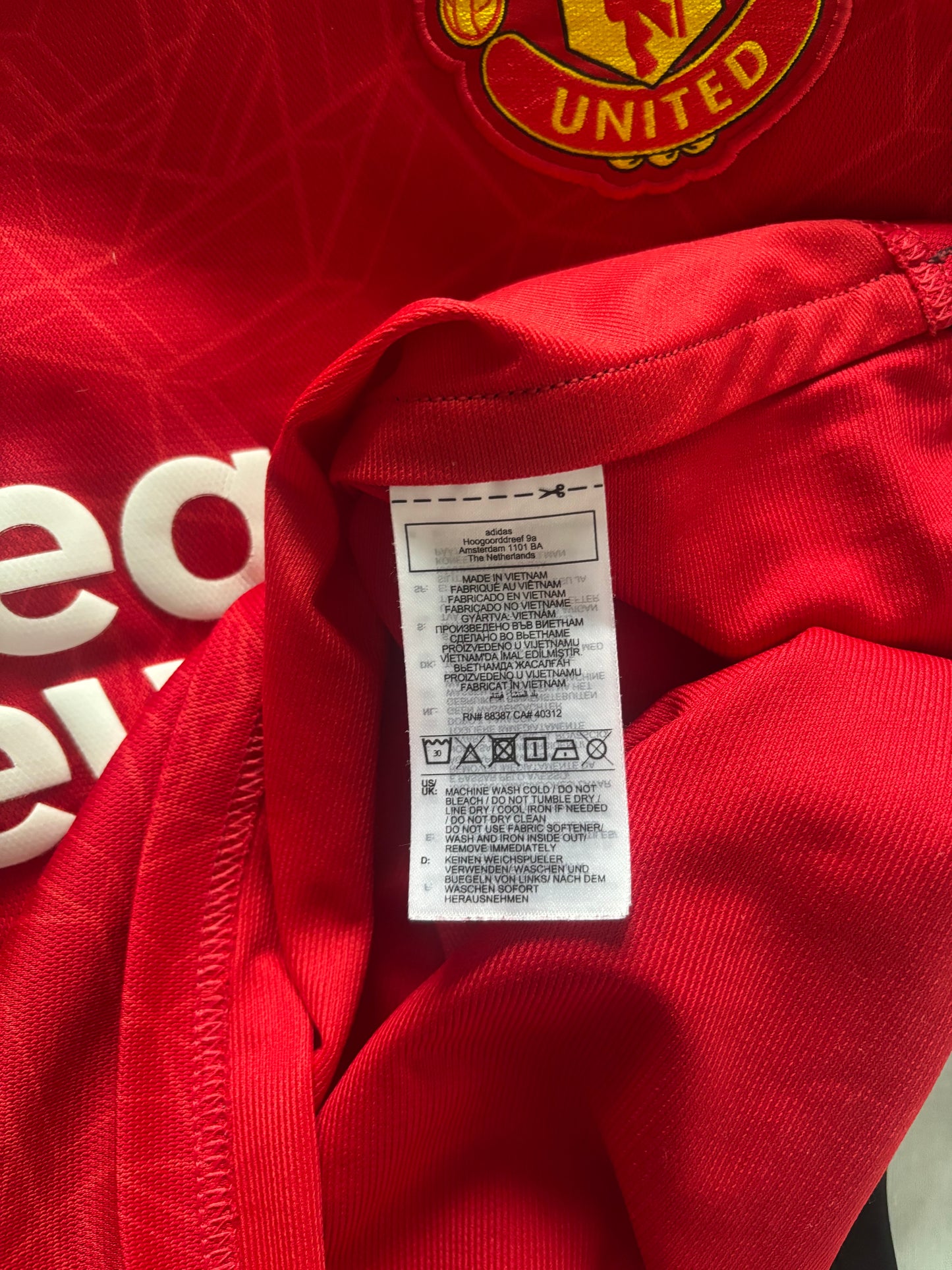 Manchester United Home Shirt 2023/24 Rashford (S)