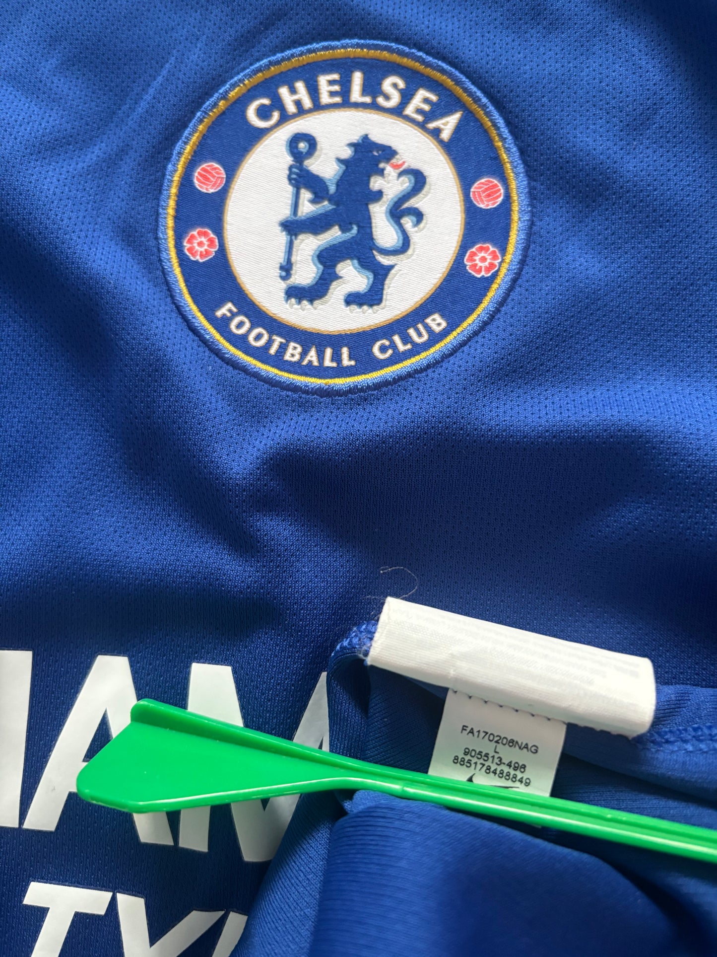Chelsea Home Shirt 2017/18 Morata (L)